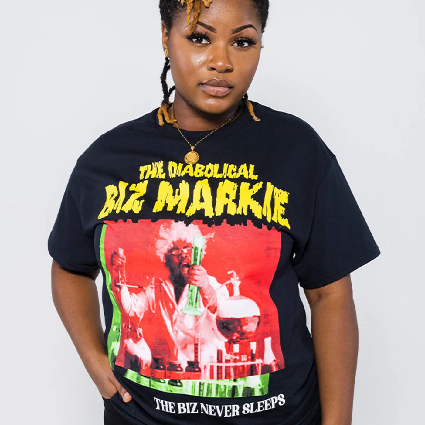 Biz Markie "The Biz Never Sleeps" T-Shirt