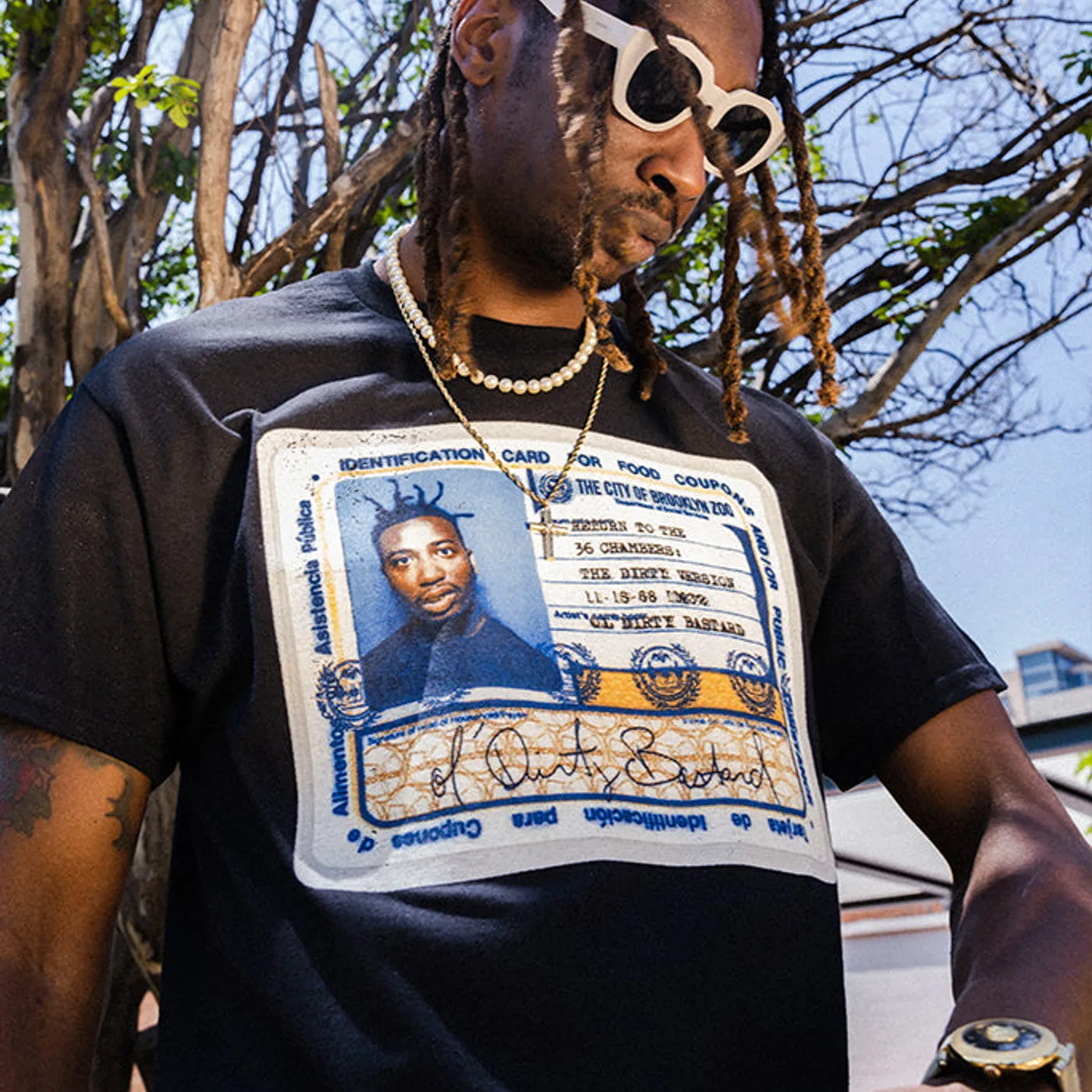Ol' Dirty Bastard ID T-Shirt (SOLD OUT)