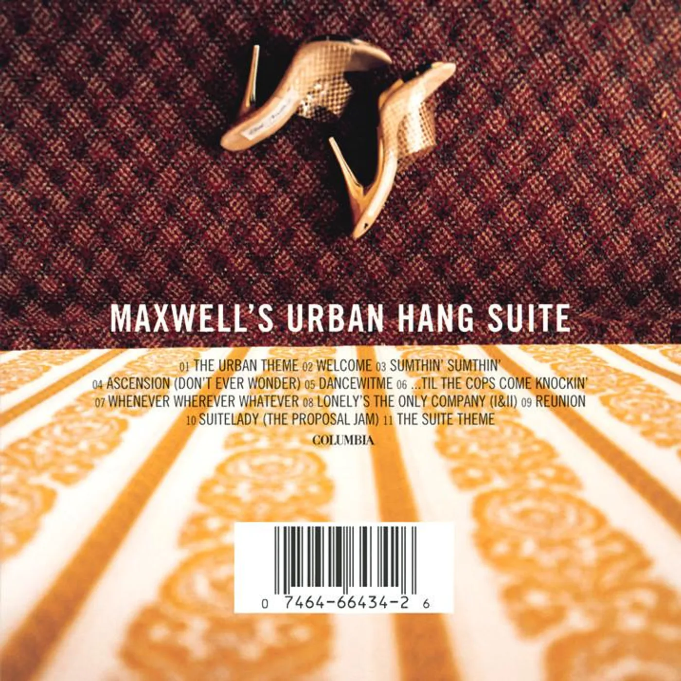 Maxwell "Maxwell’s Urban Hang Suite" 2xLP Vinyl (SOLD OUT)