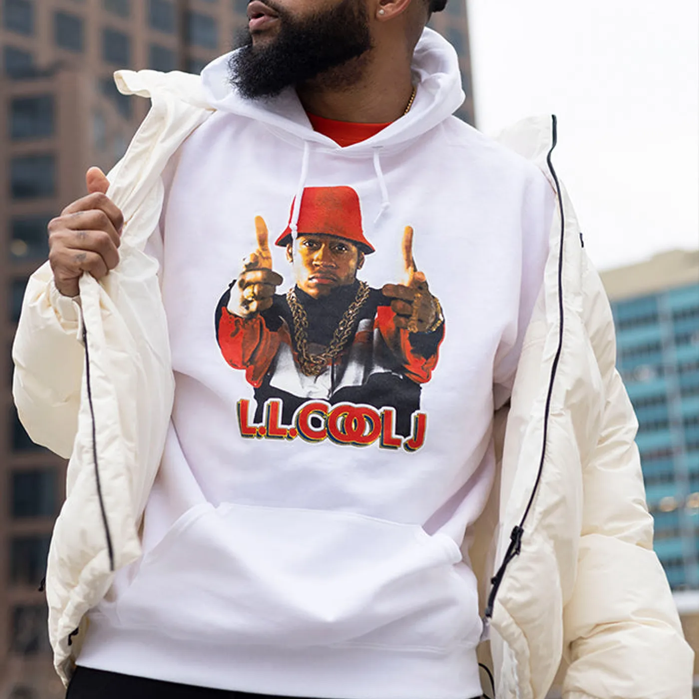 LL Cool J Hooded Sweatshirt