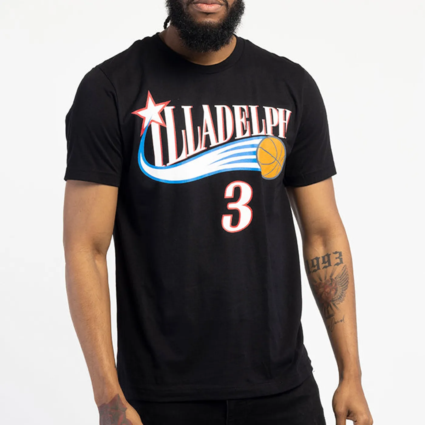 OKAYPLAYER Illadelph Classic Basketball T-Shirt