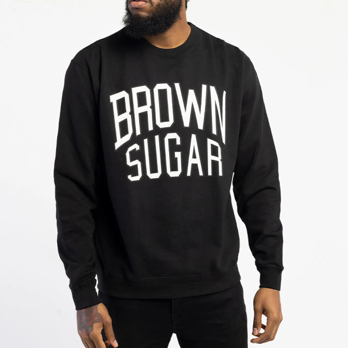 OKAYPLAYER Brown Sugar Crewneck Sweatshirt