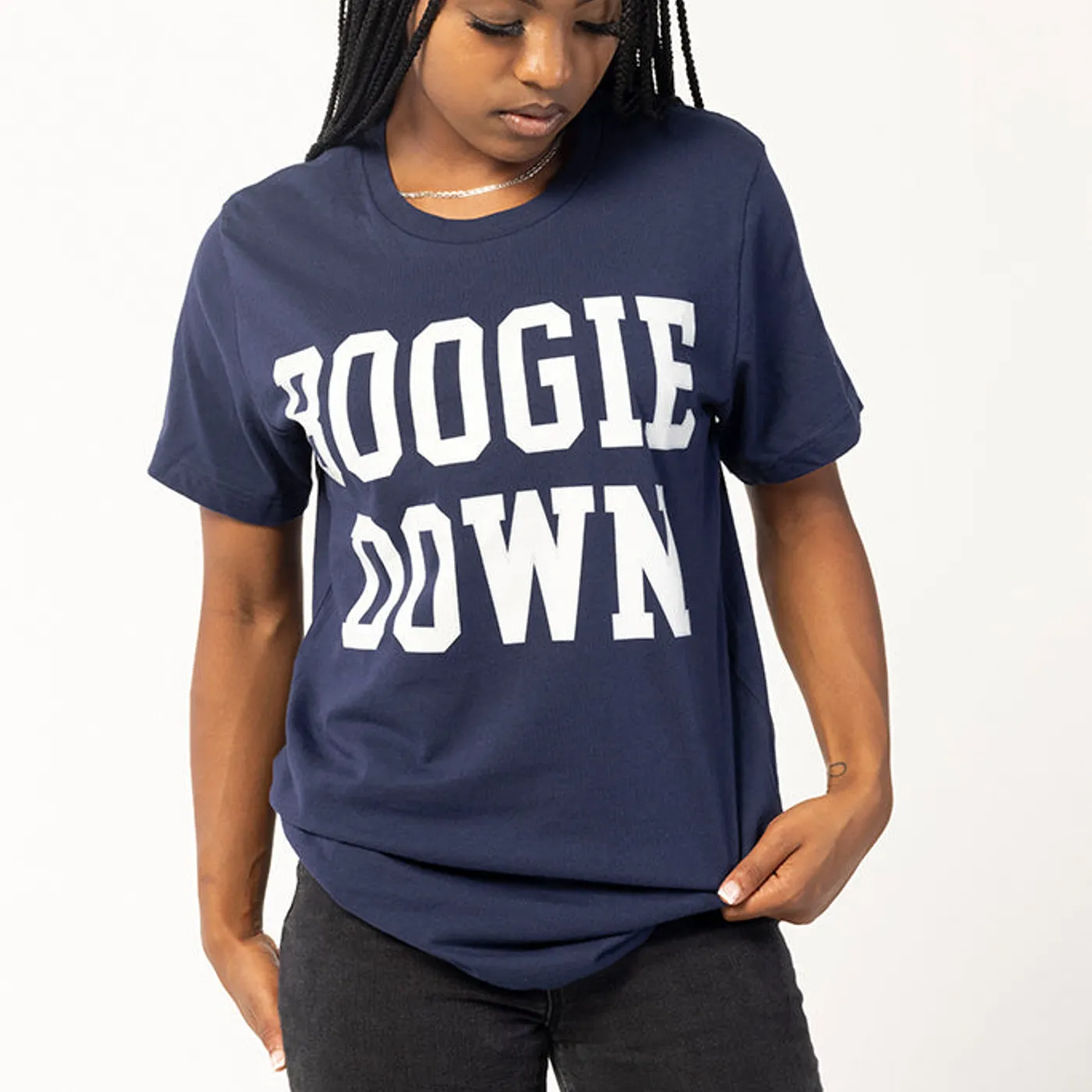 OKAYPLAYER Boogie Down Navy T-Shirt