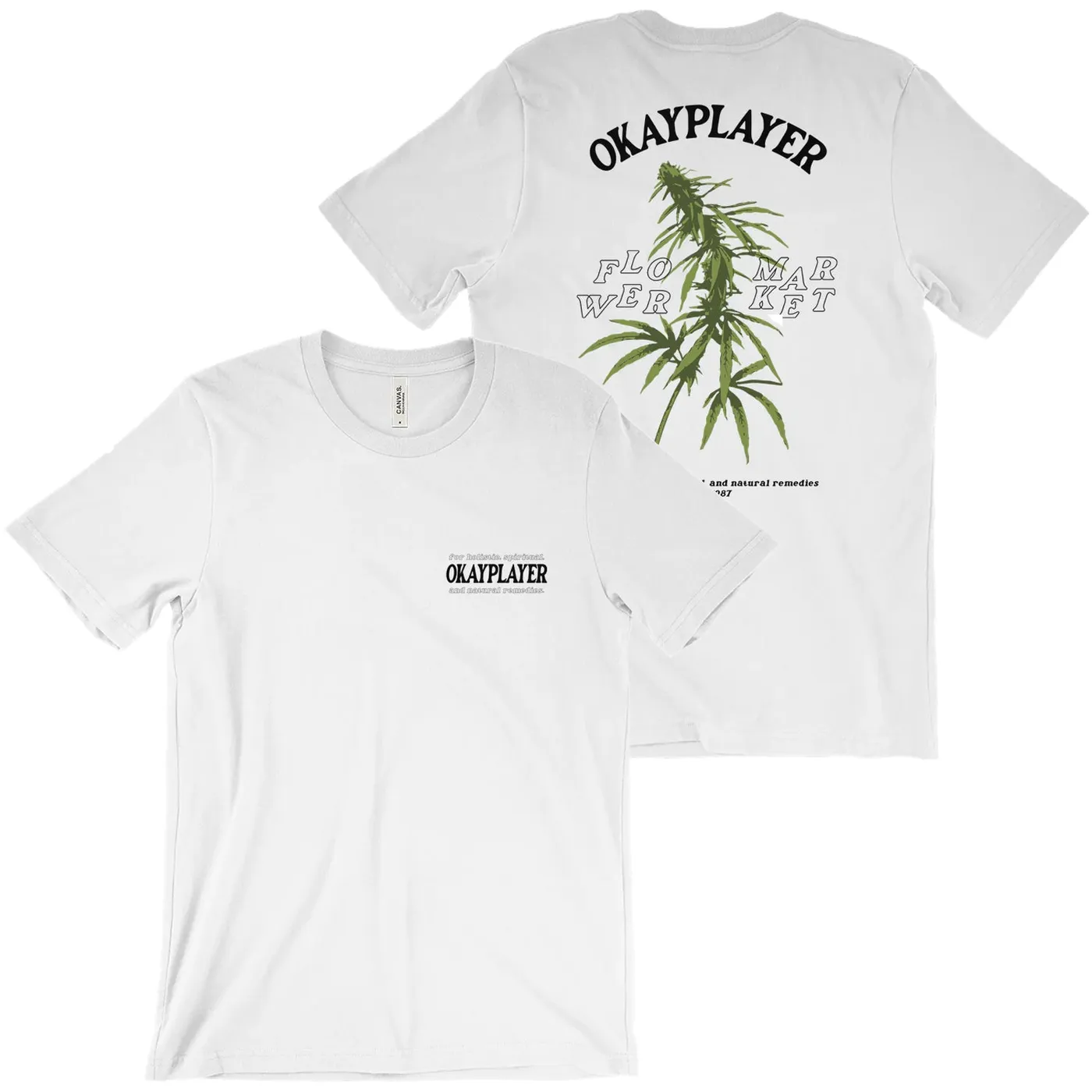 Okayplayer Flower Market White T-Shirt