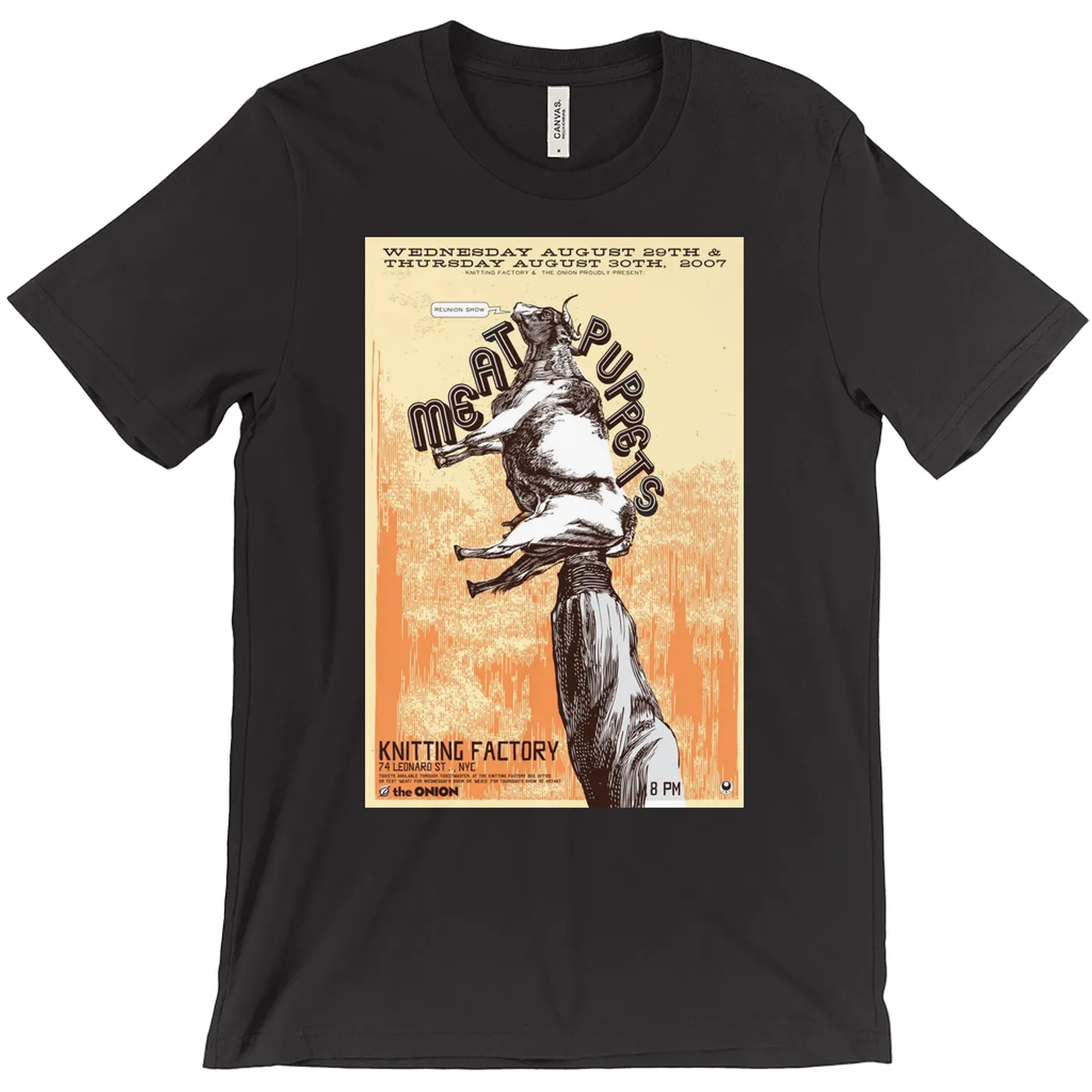 Meat Puppets at Knitting Factory T-Shirt