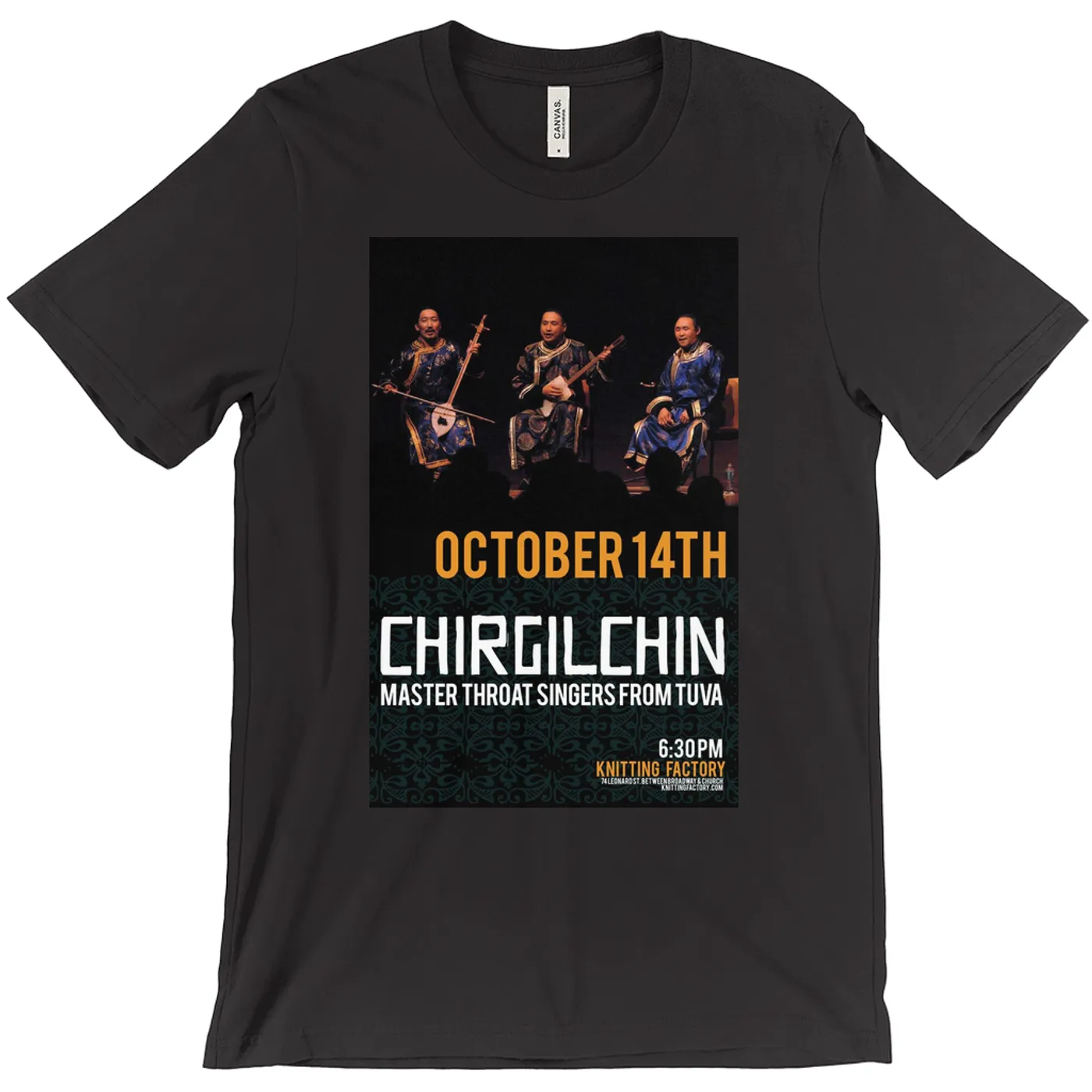  Chirgilchin at Knitting Factory T-Shirt