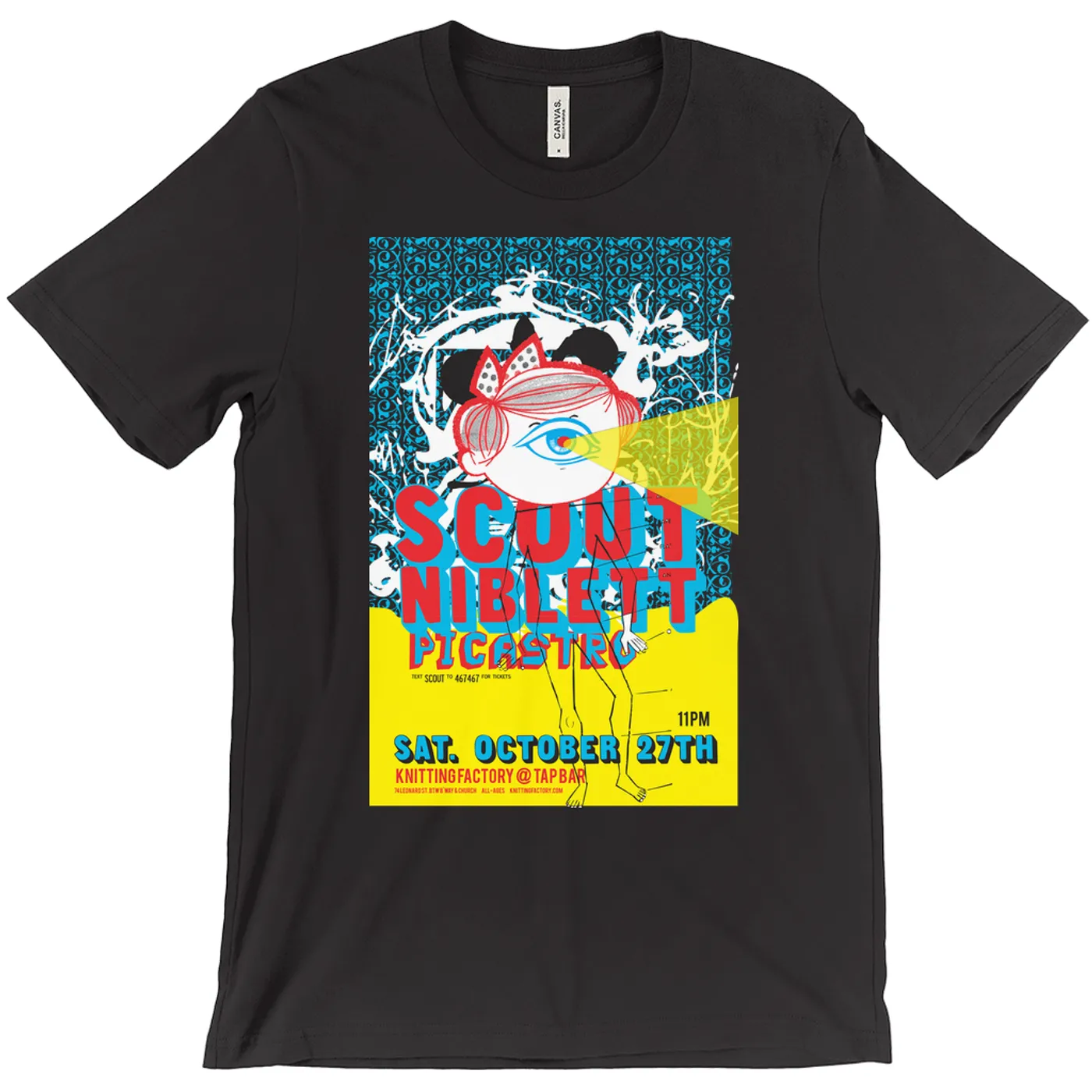Scout Niblett at Knitting Factory T-Shirt