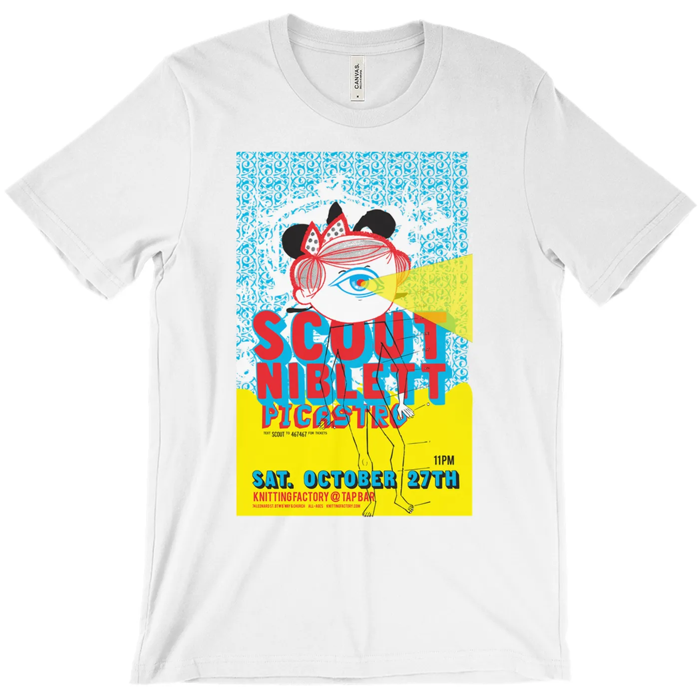 Scout Niblett at Knitting Factory T-Shirt