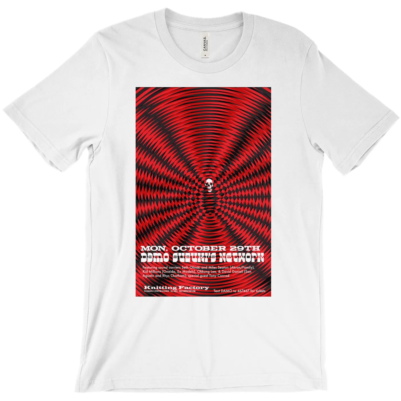 Damo Suzuki's Network at Knitting Factory T-Shirt