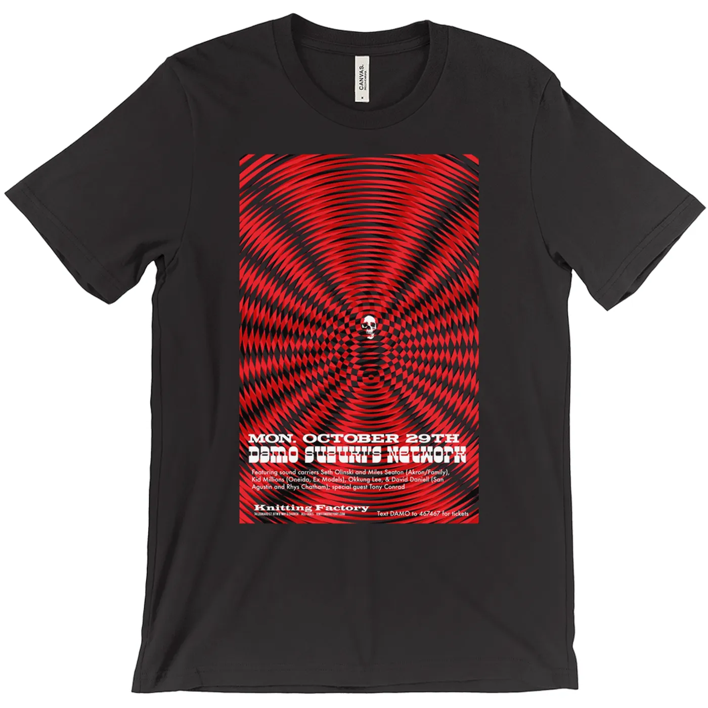 Damo Suzuki's Network at Knitting Factory T-Shirt