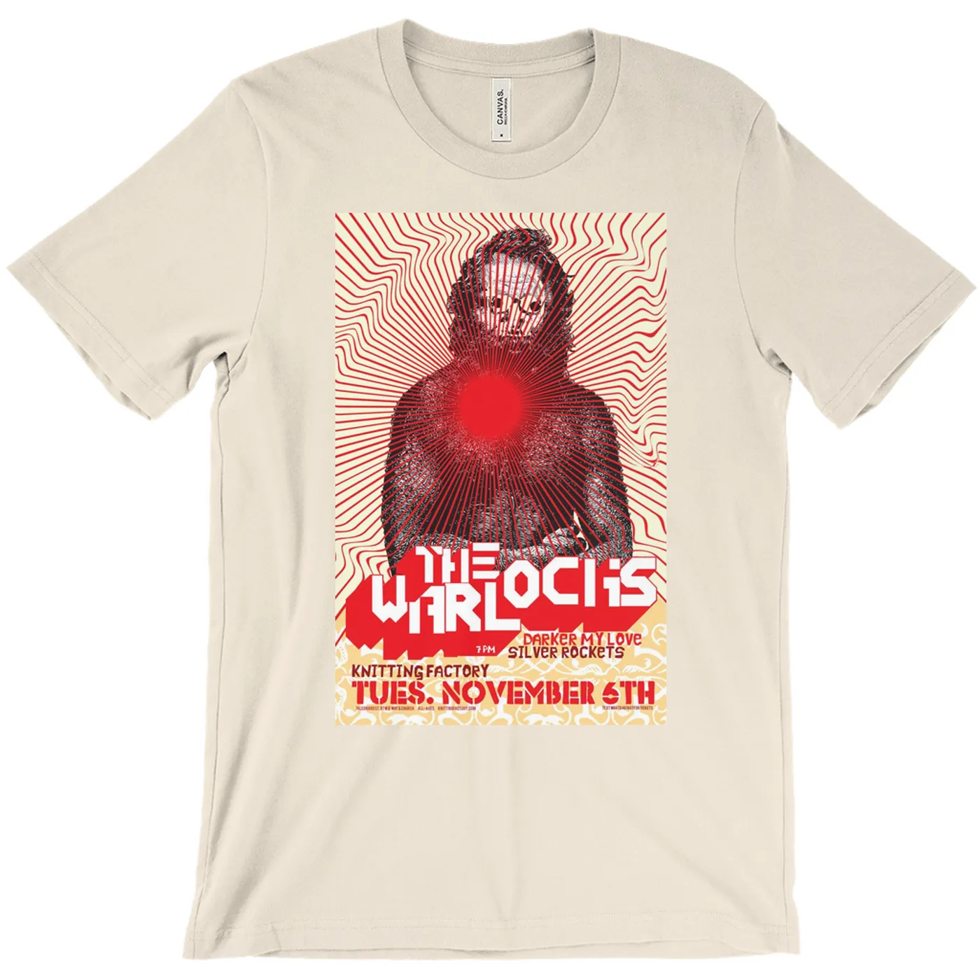 The Warlocks at Knitting Factory T-Shirt