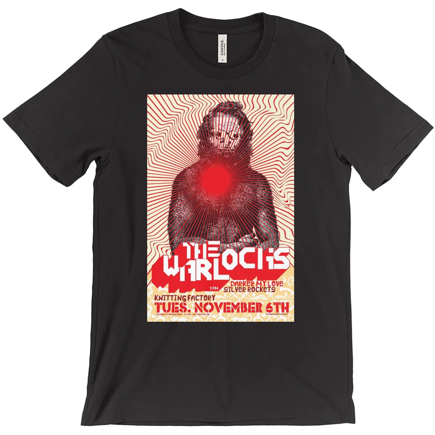 The Warlocks at Knitting Factory T-Shirt