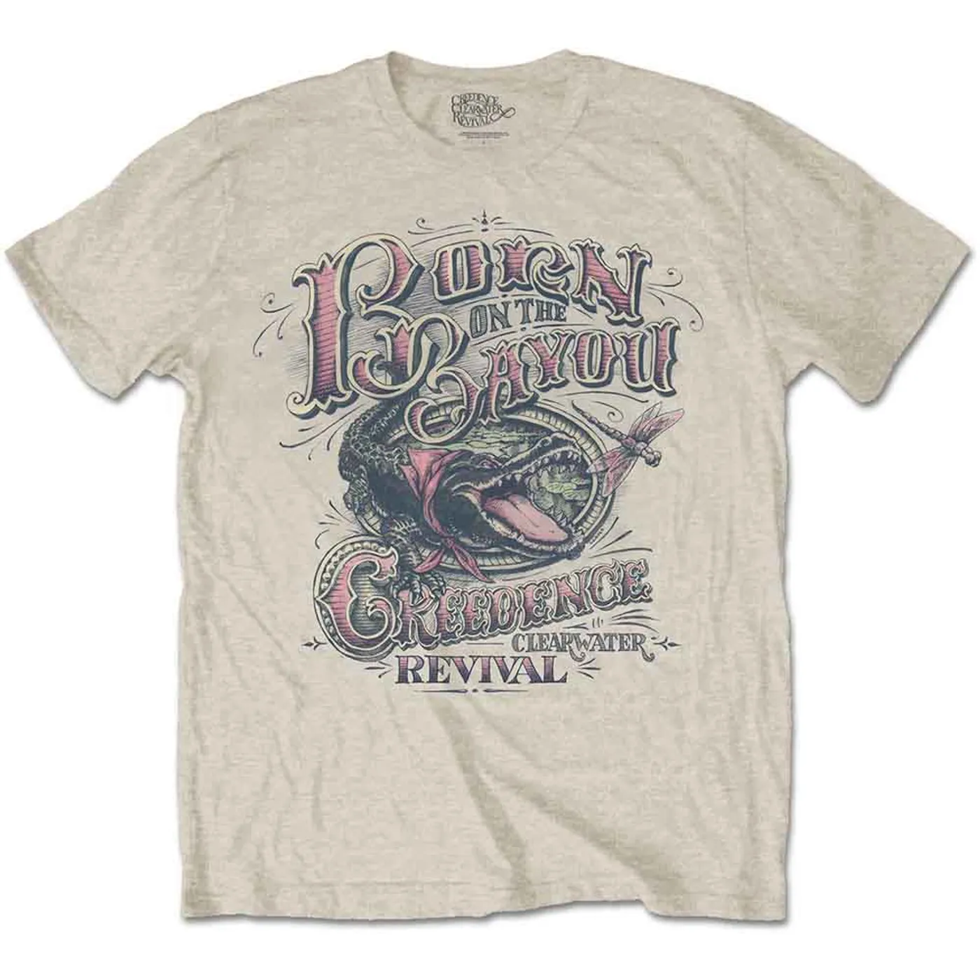 Creedence Clearwater Revival T Shirt - Born On The Bayou