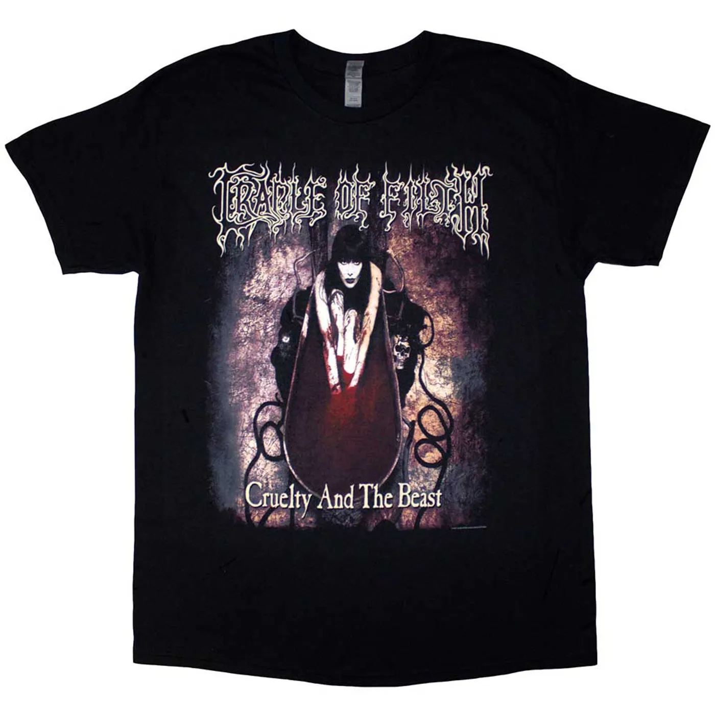 Cradle Of Filth T Shirt - Cruelty & The Beast