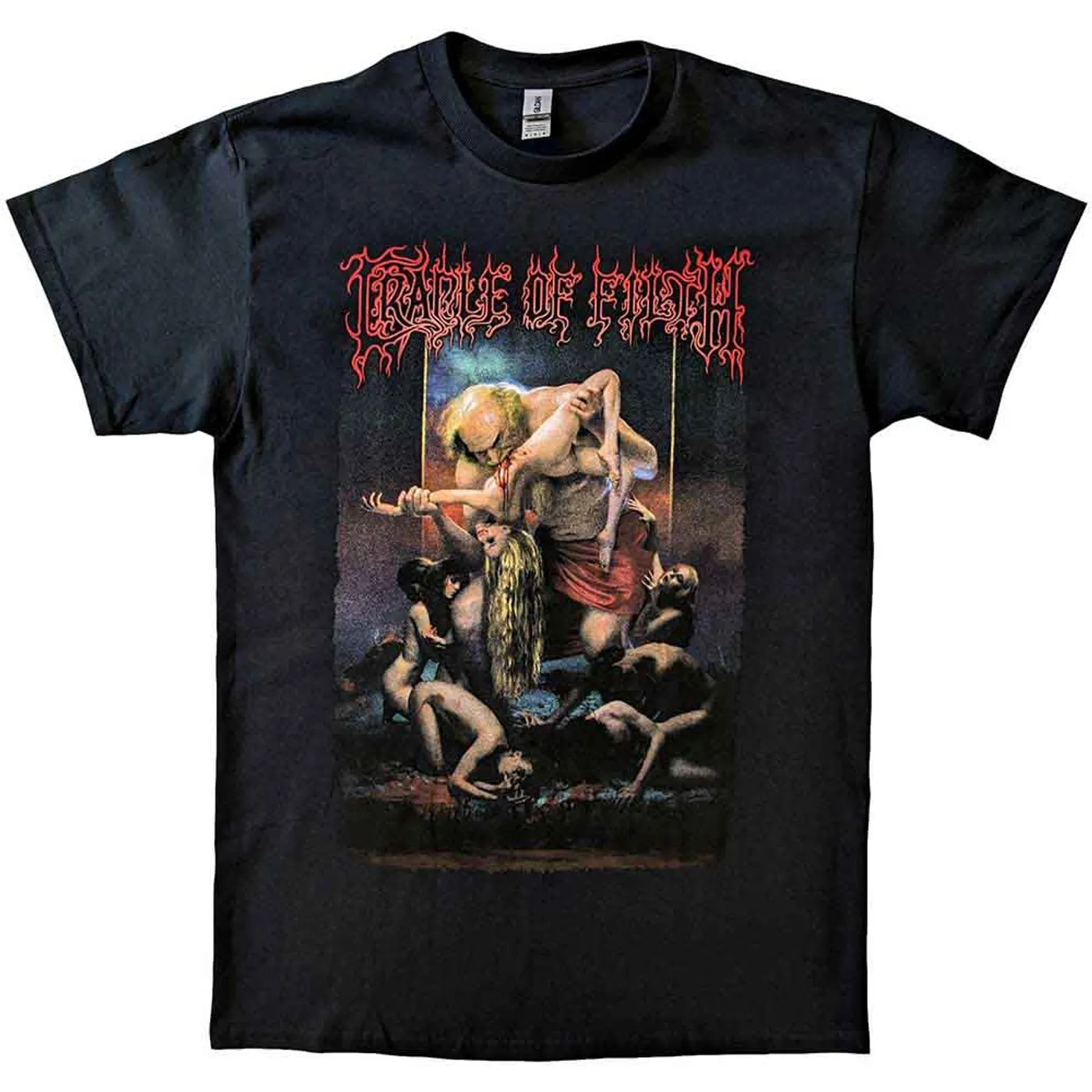 Cradle Of Filth T Shirt - Saturn