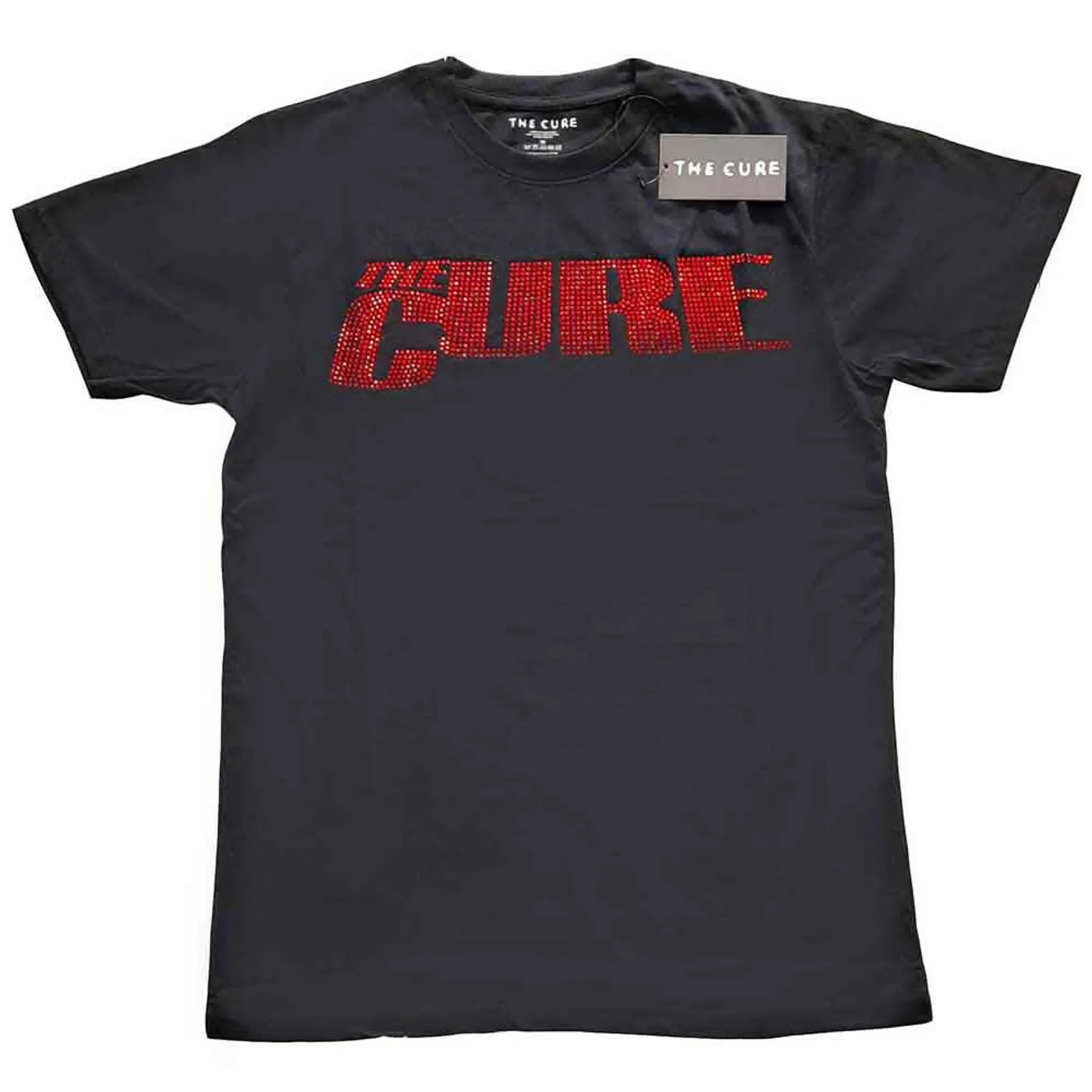 The Cure T Shirt - Logo Diamante