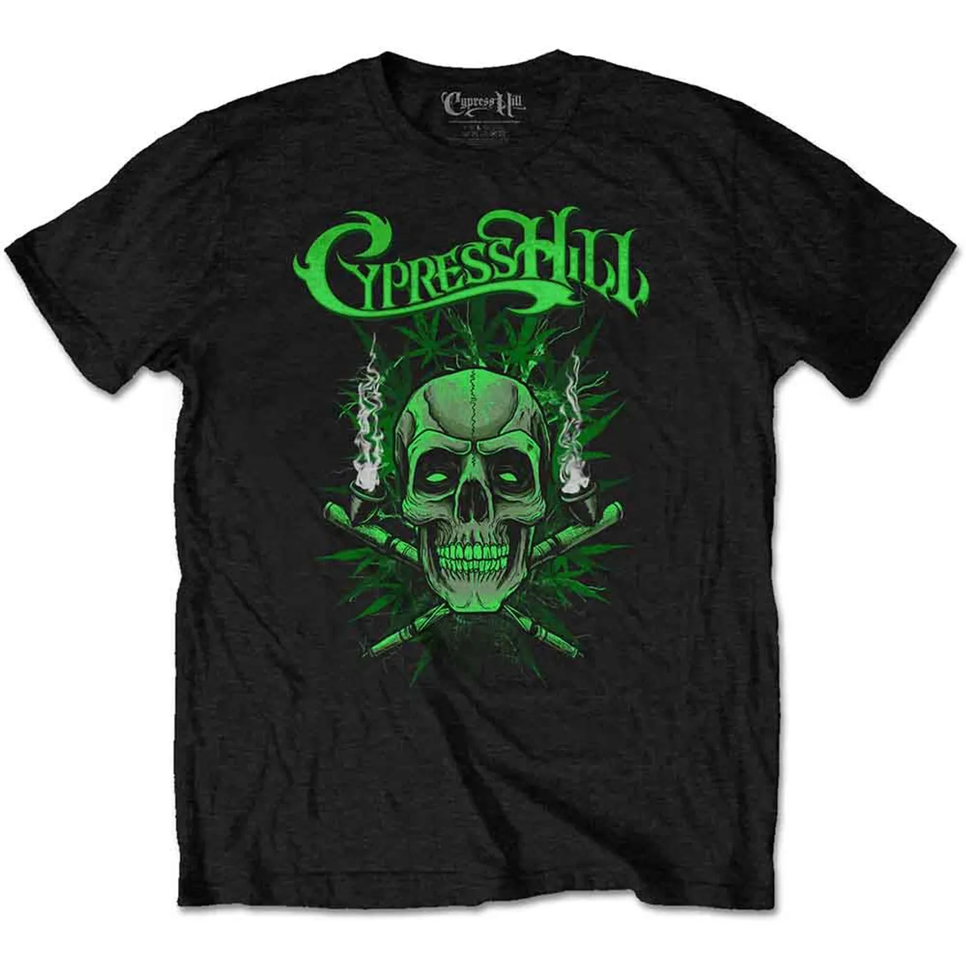 Cypress Hill T Shirt - Twin Pipes