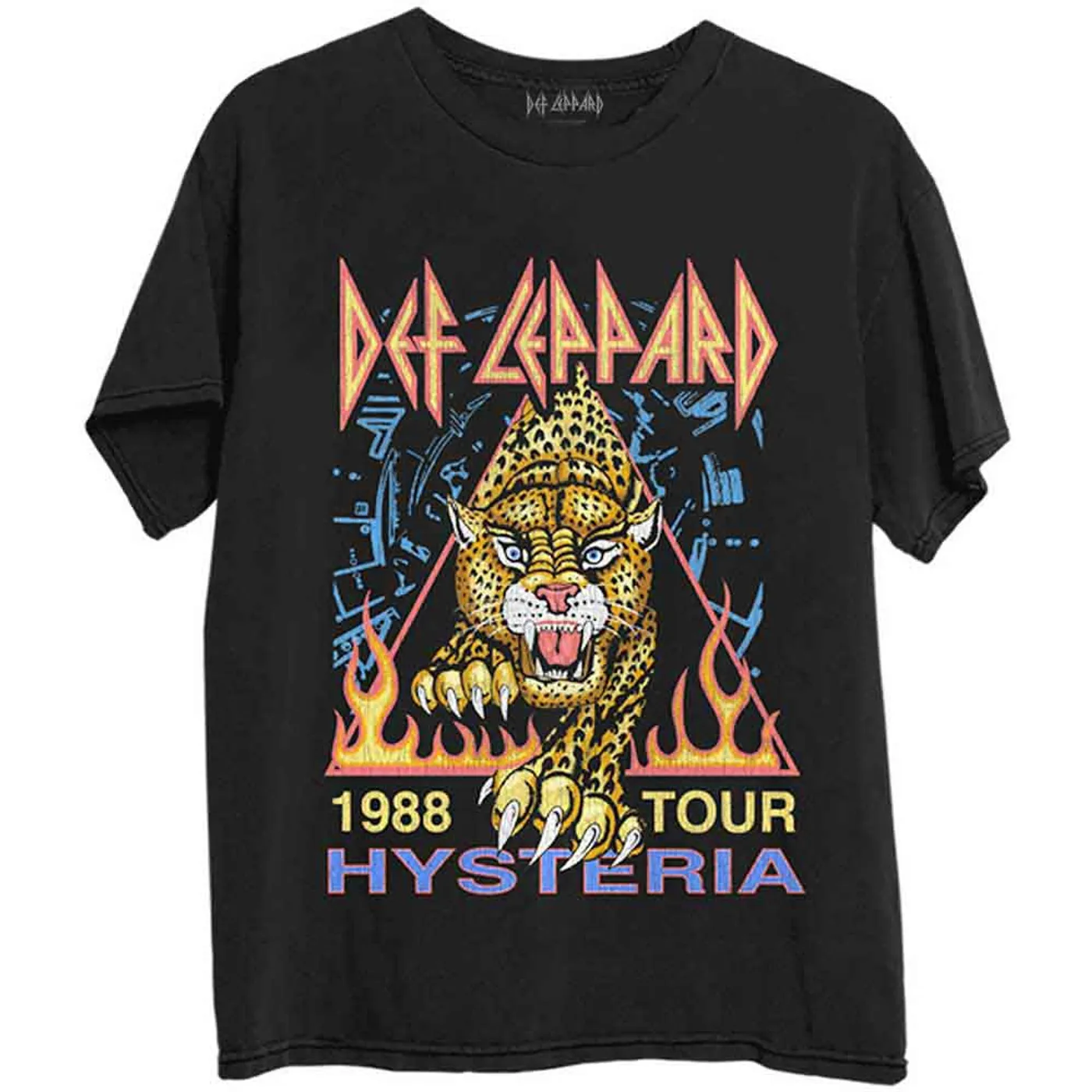Def Leppard T Shirt - Hysteria '88