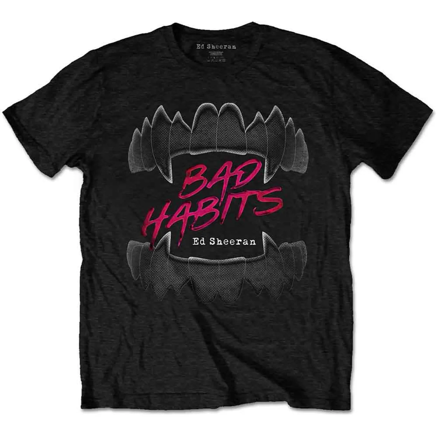 Ed Sheeran T Shirt - Bad Habits