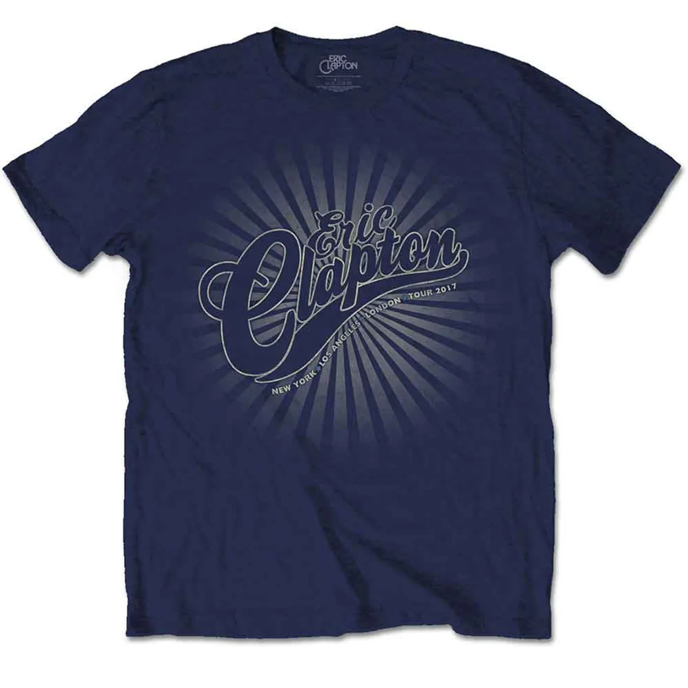 Eric Clapton T Shirt - Logo Rays