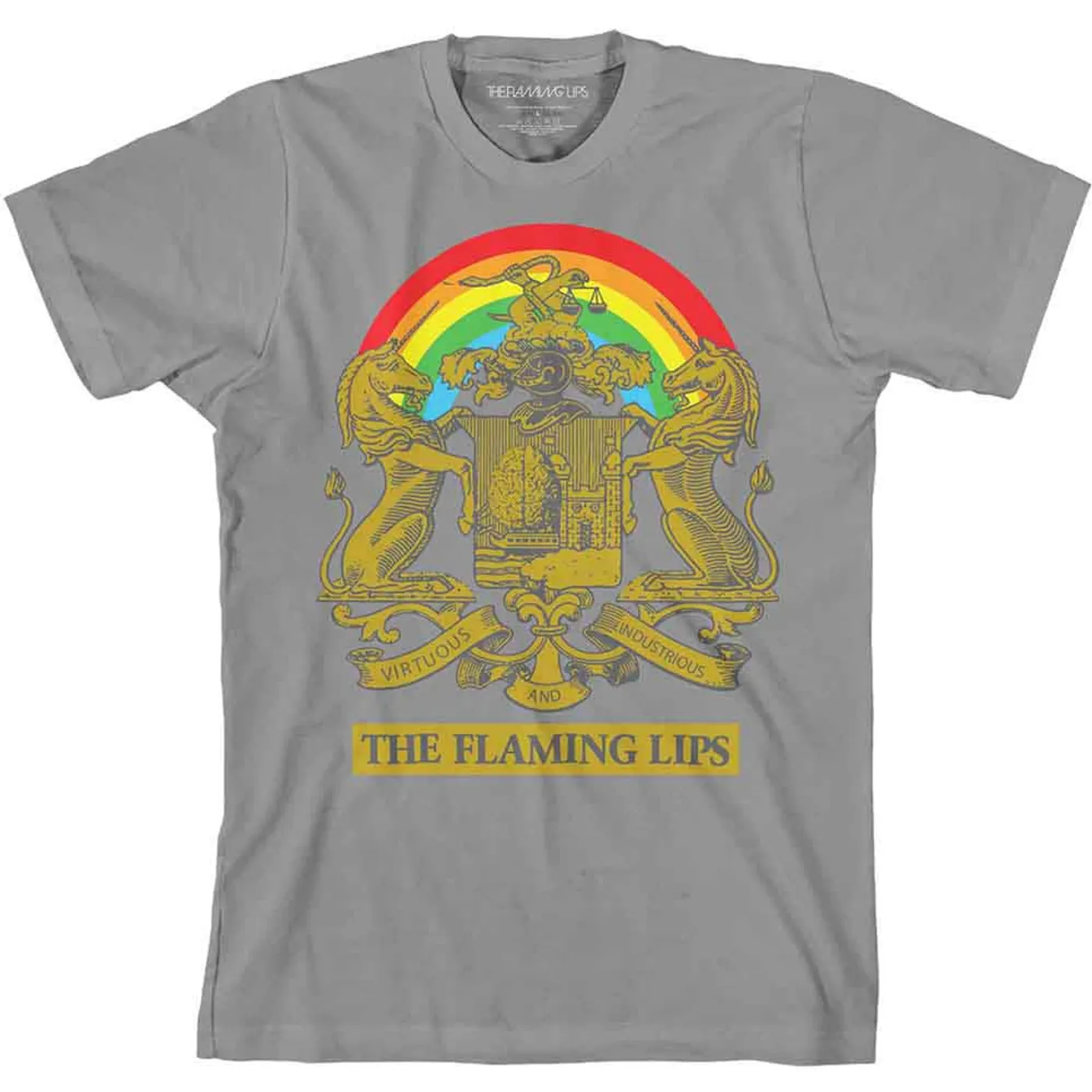 The Flaming Lips T Shirt - Virtuous Industrious