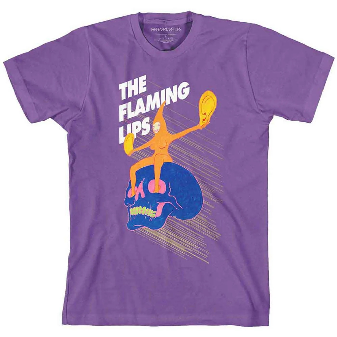 The Flaming Lips T Shirt - Skull Rider
