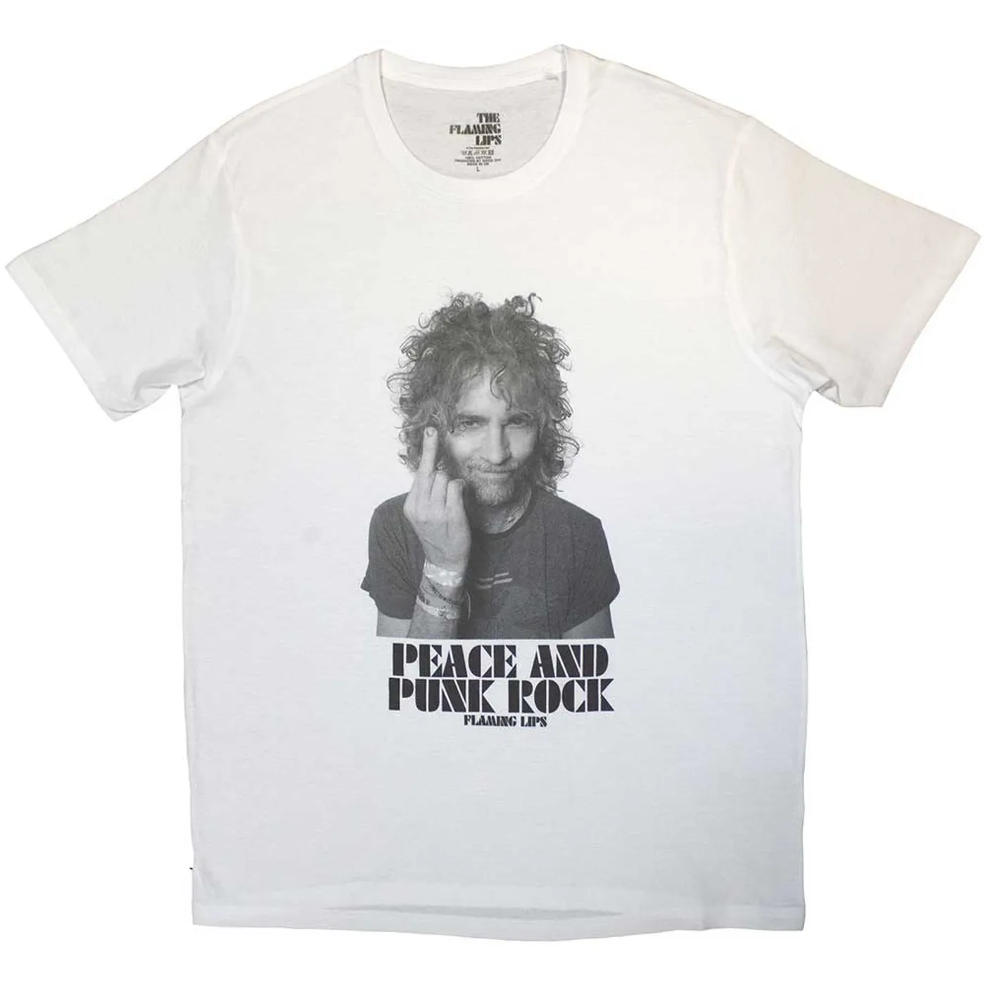The Flaming Lips T Shirt - Peace and Punk