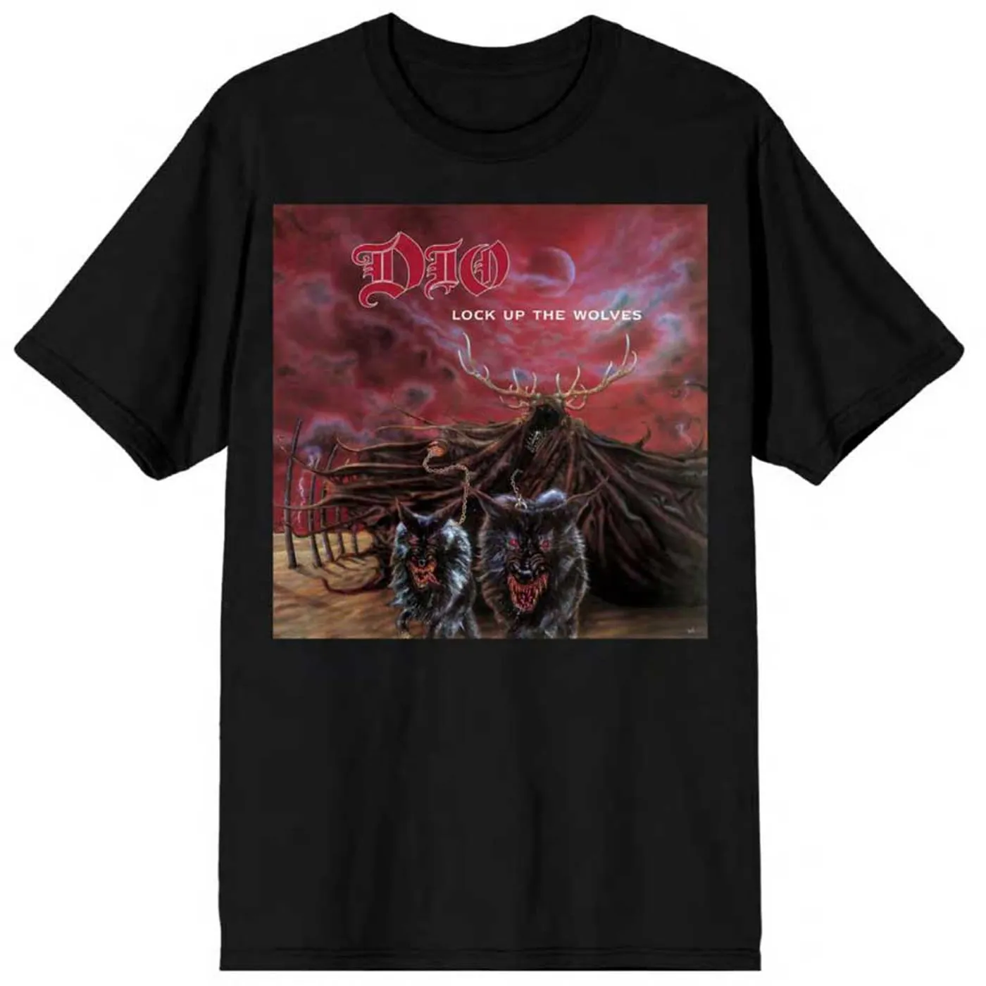 Dio T Shirt - Lock Up The Wolves