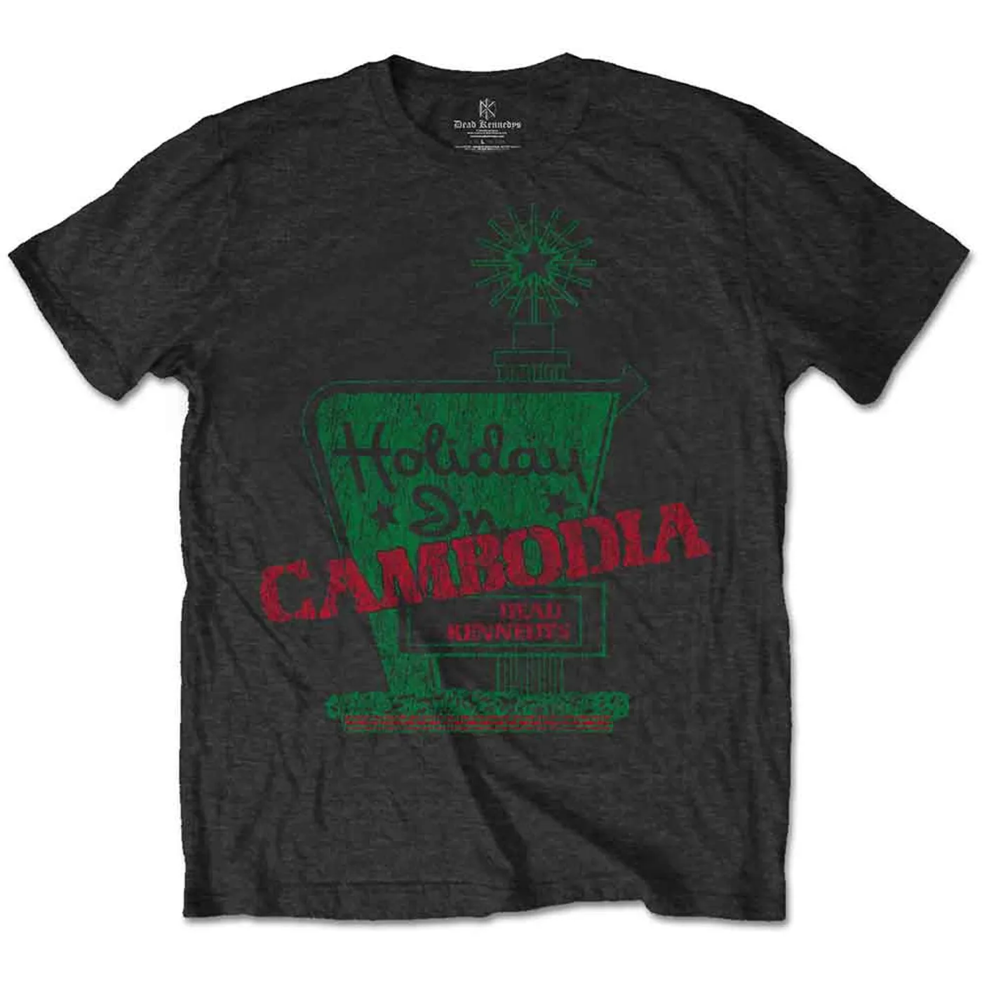 Dead Kennedys T Shirt - Vtge Holiday In Cambodia