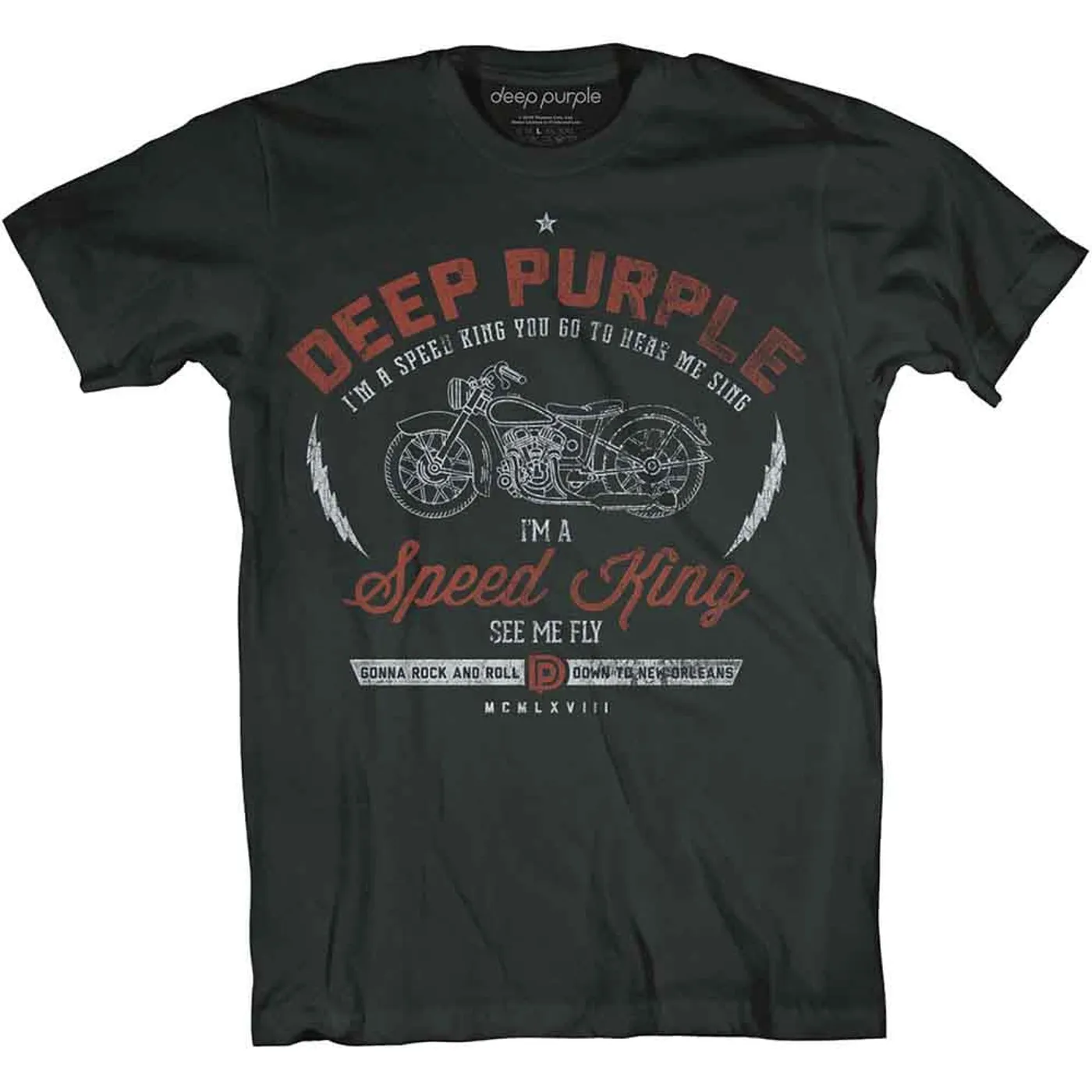 Deep Purple T Shirt - Speed King