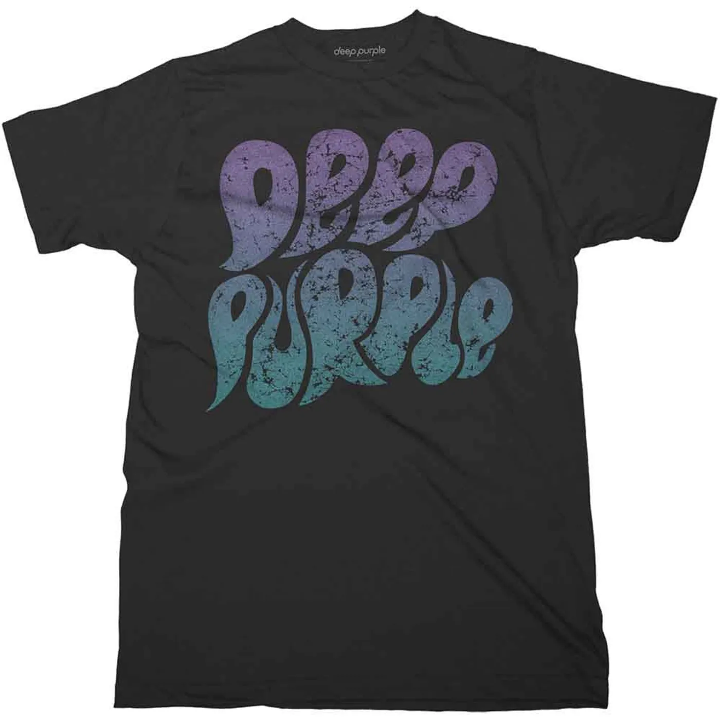 Deep Purple T Shirt - Bubble Logo