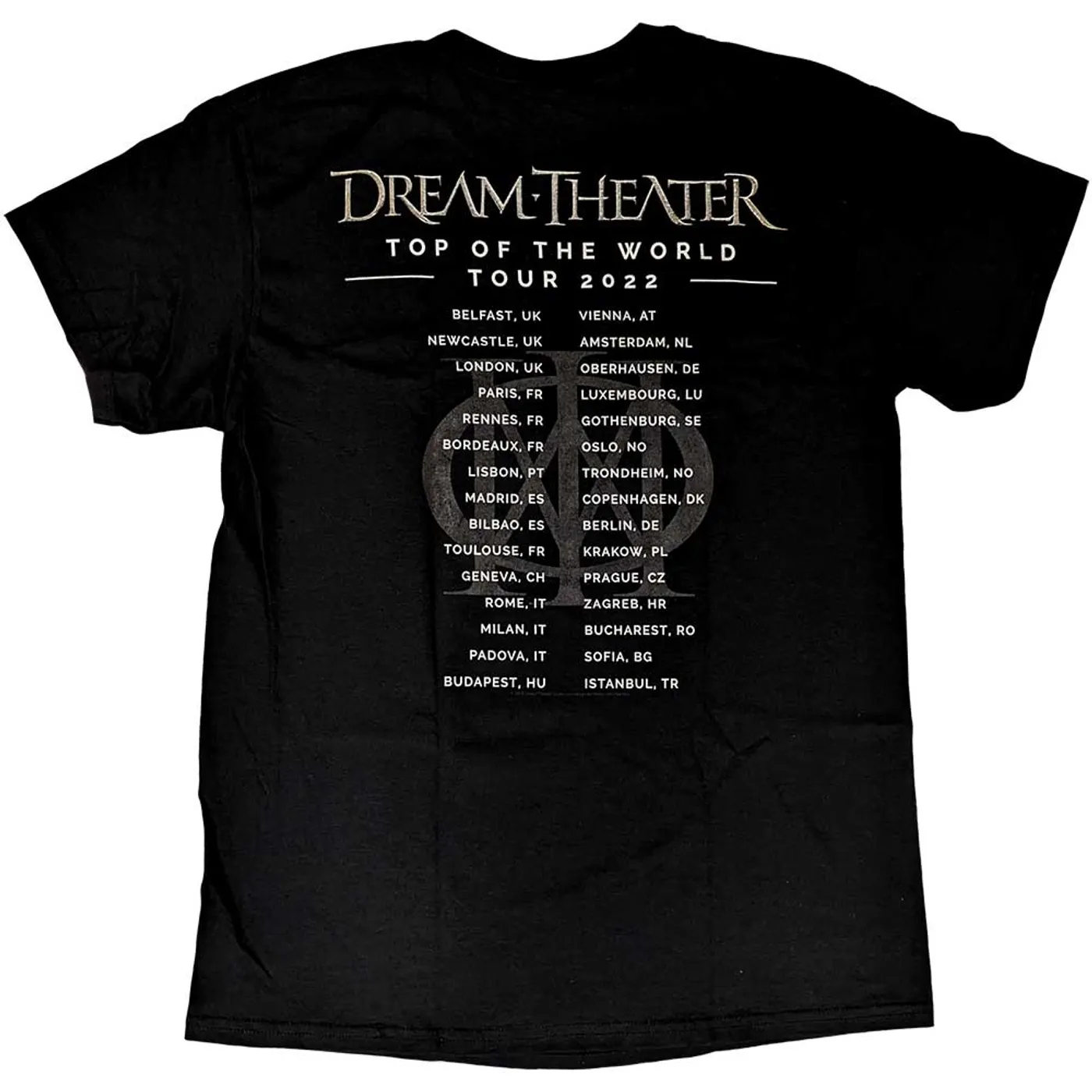 Dream Theater T Shirt - TOTW Cover Art Tour 2022