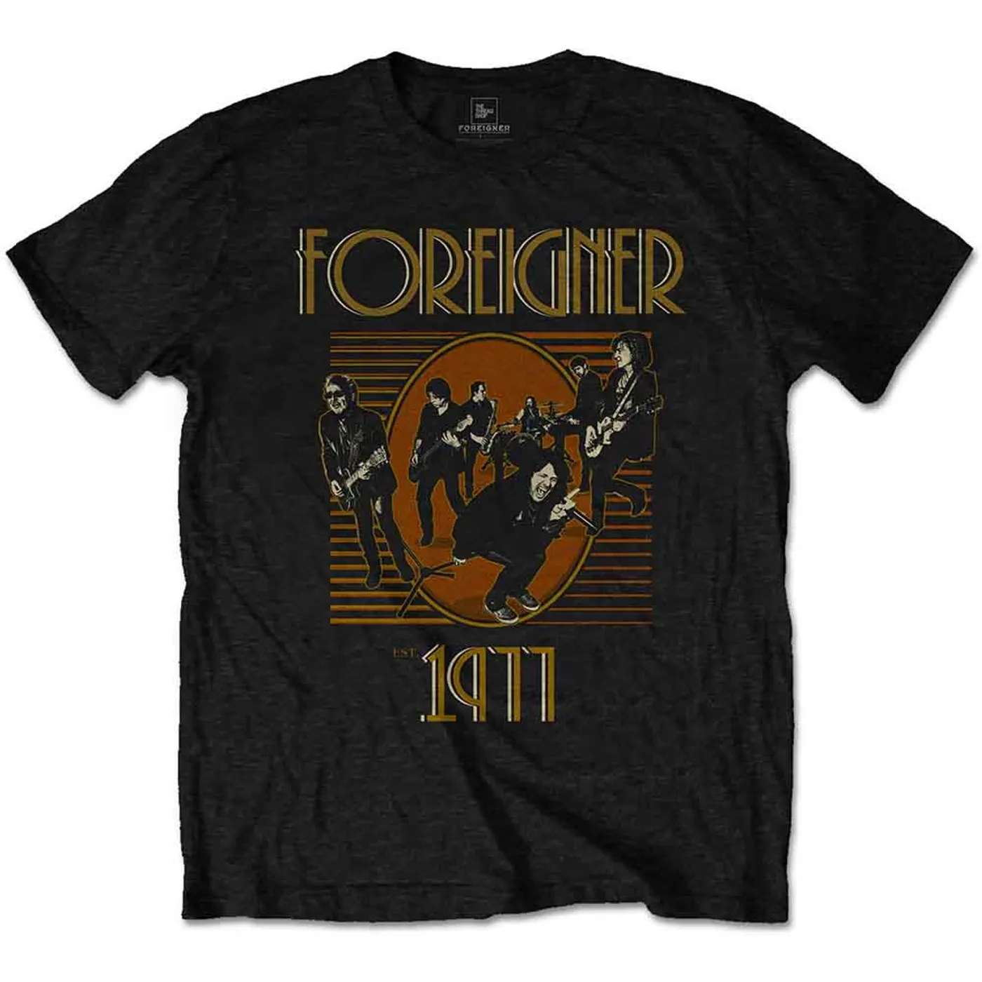 Foreigner T Shirt - Est' 1977