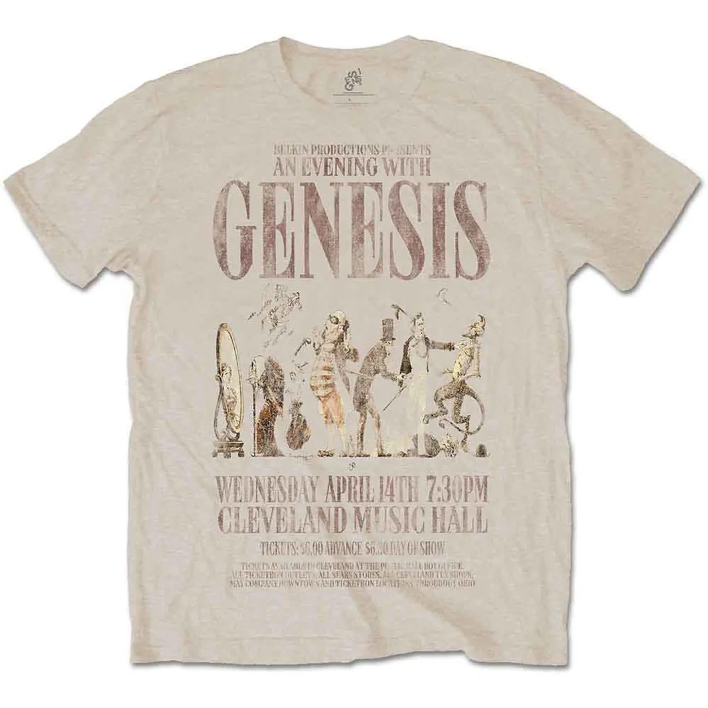 Genesis T Shirt - An Evening With