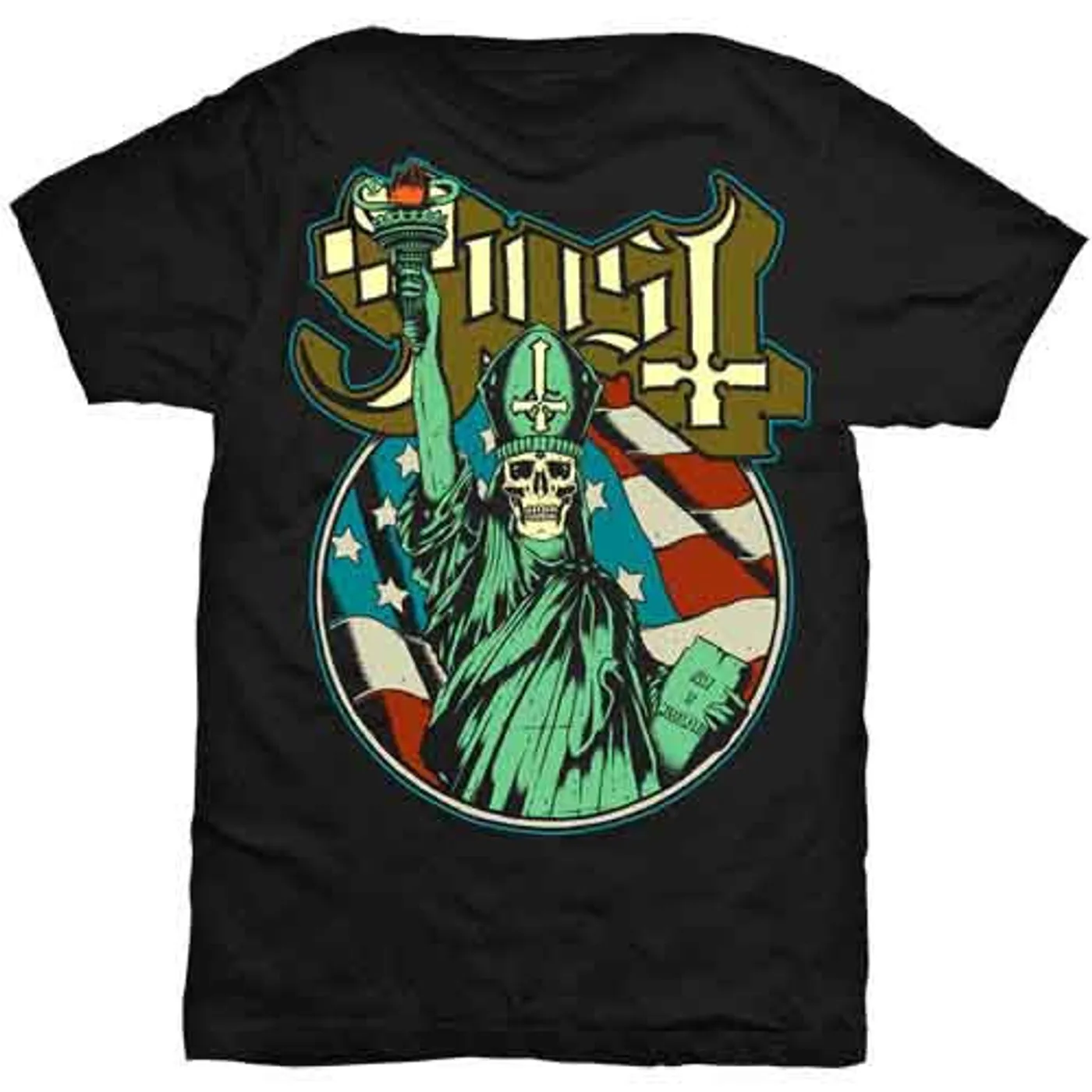 Ghost T Shirt - Statue Of Liberty