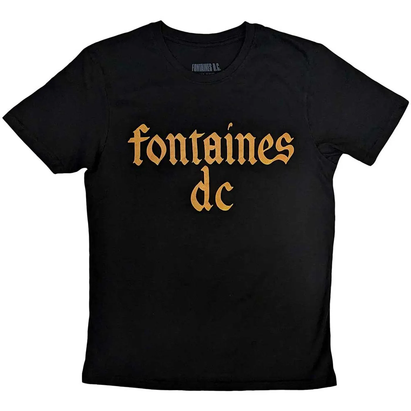 Fontaines D.C. T Shirt - Gothic Logo