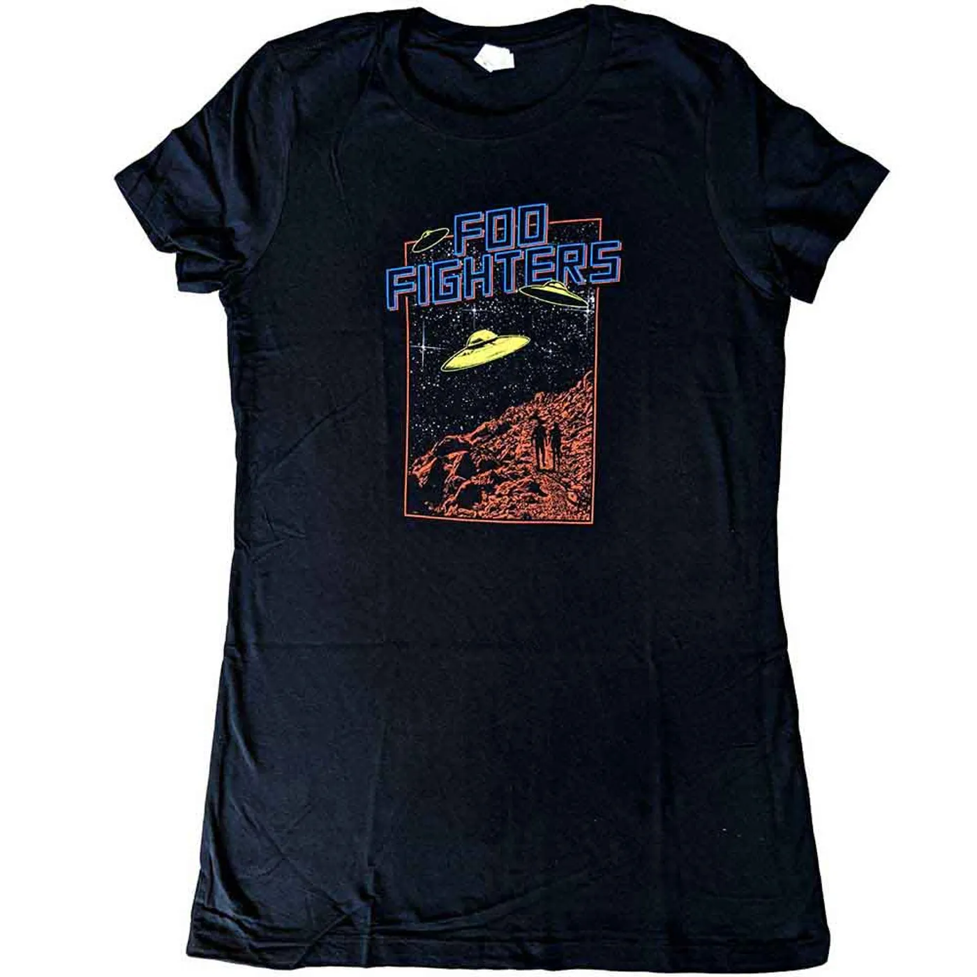 Foo Fighters Woman's T Shirt - UFOs 2015 European Tour