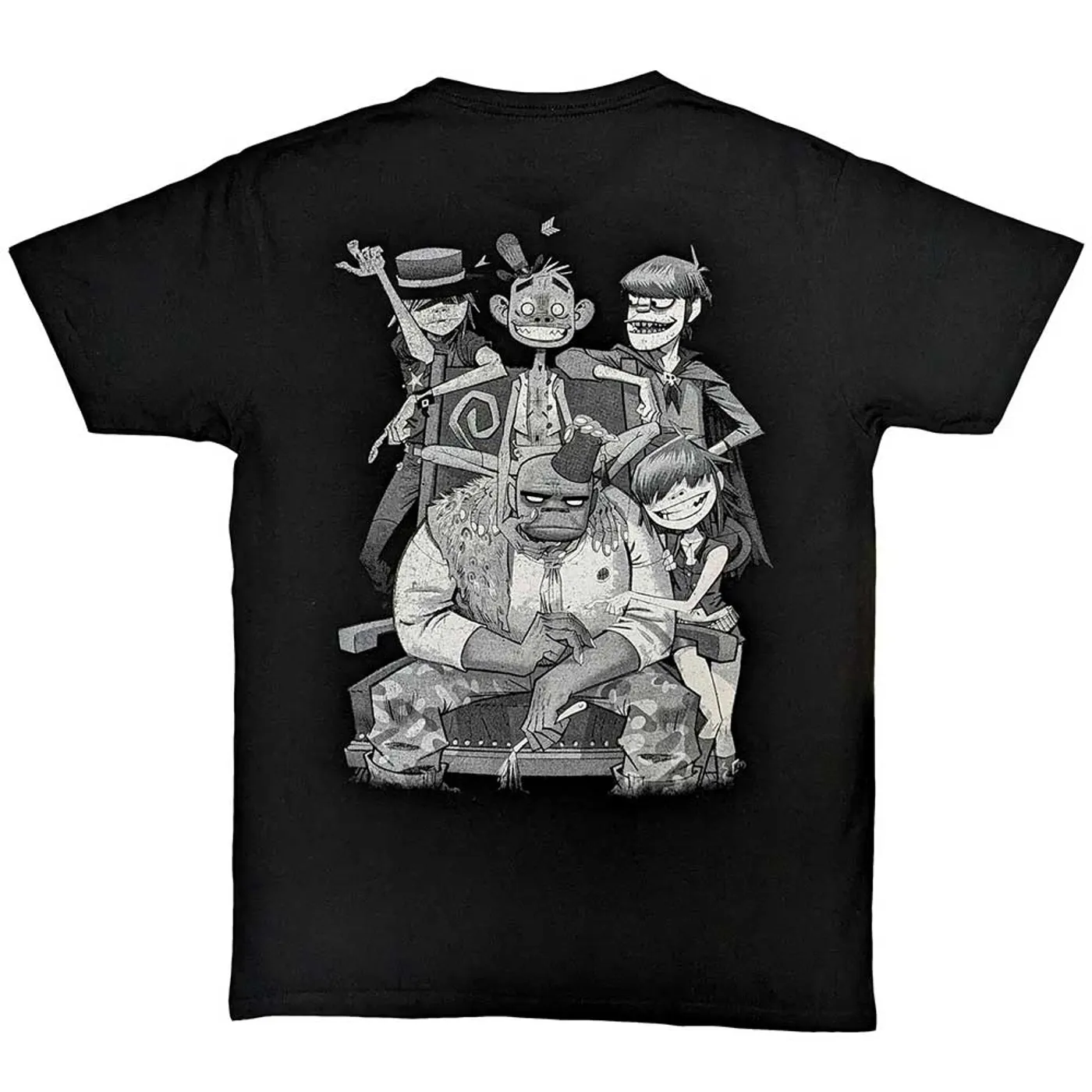 Gorillaz T Shirt - Pocket Spray - George Group
