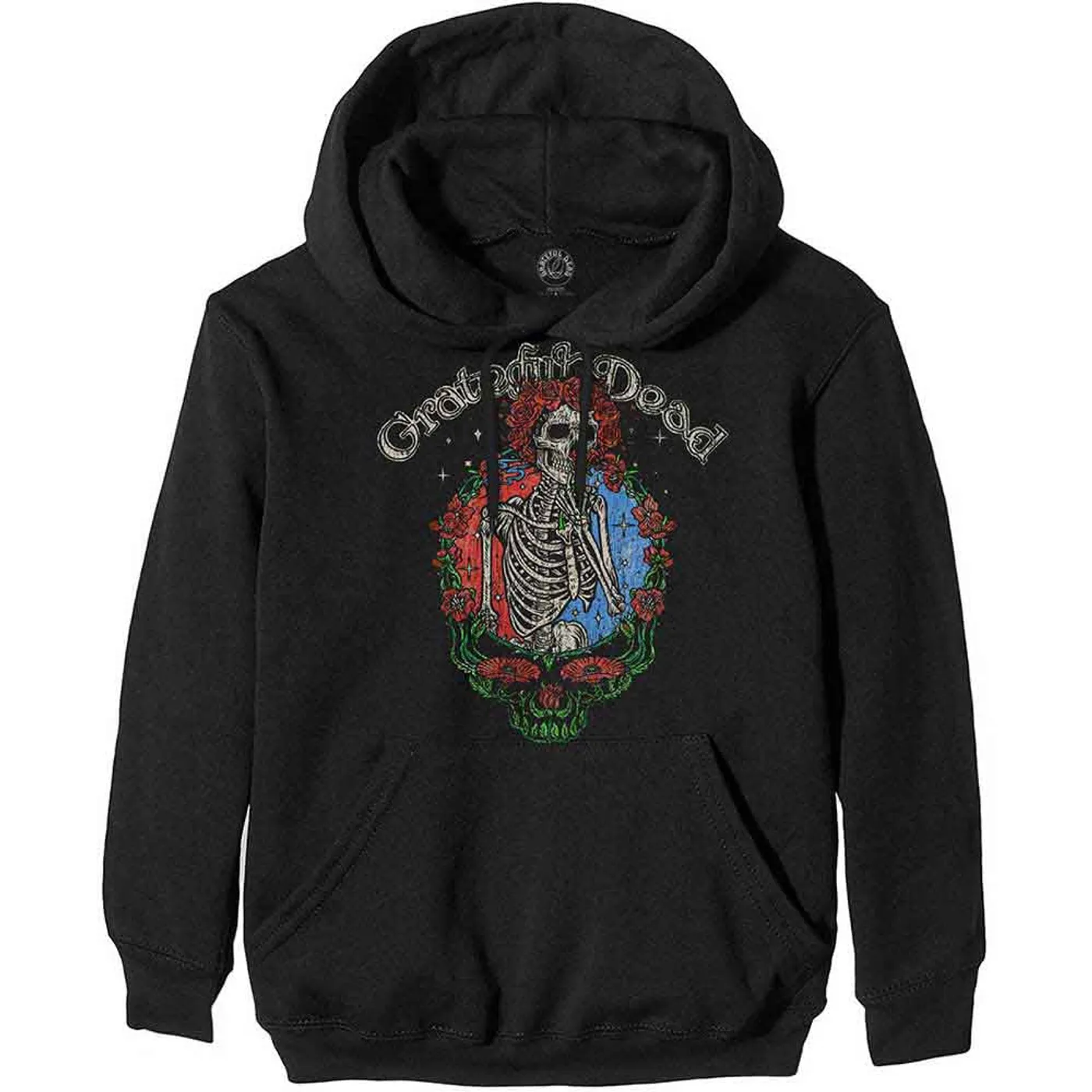 Grateful Dead Pullover Hoodie - Floral Stealie