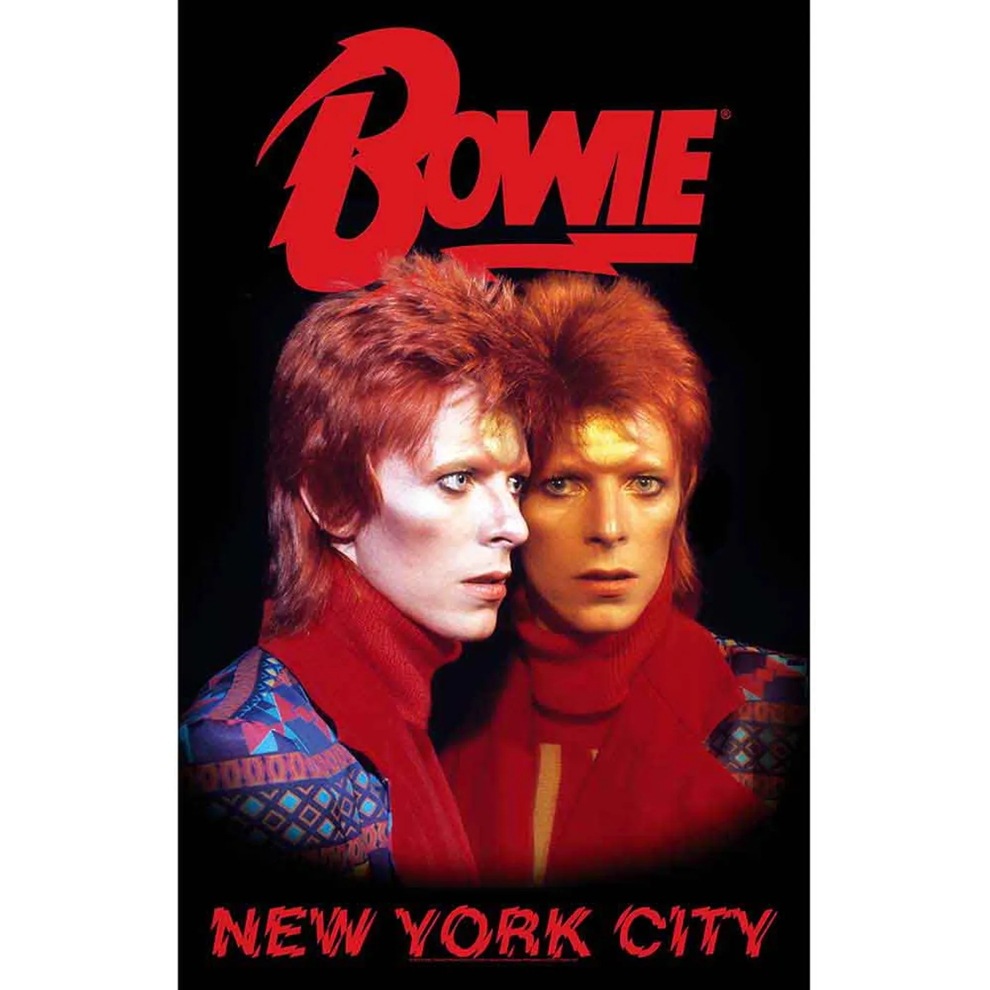 David Bowie Posters - Textile - New York City