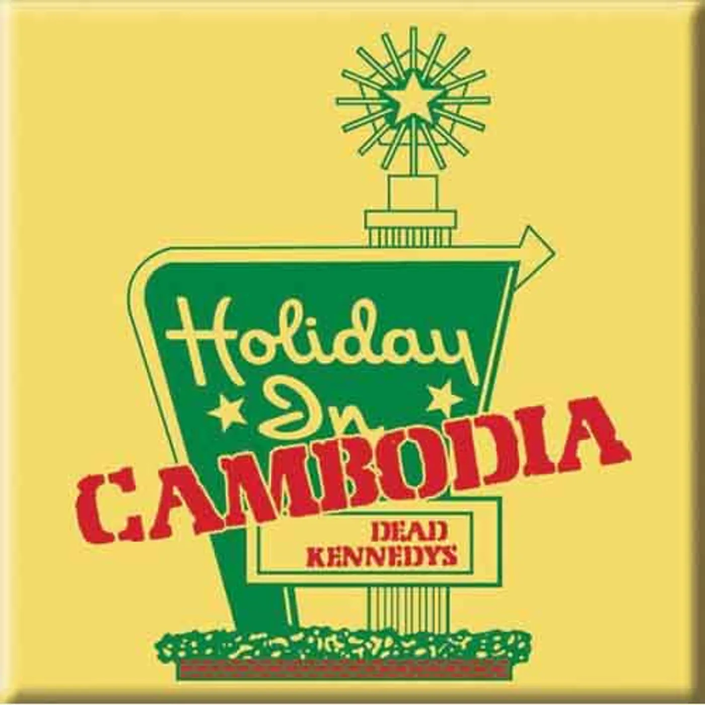 Dead Kennedys Fridge Magnets - Holiday In Cambodia