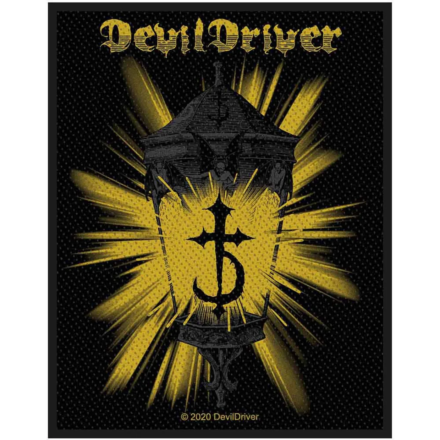 Devildriver Patches - Woven Sew On - Lantern