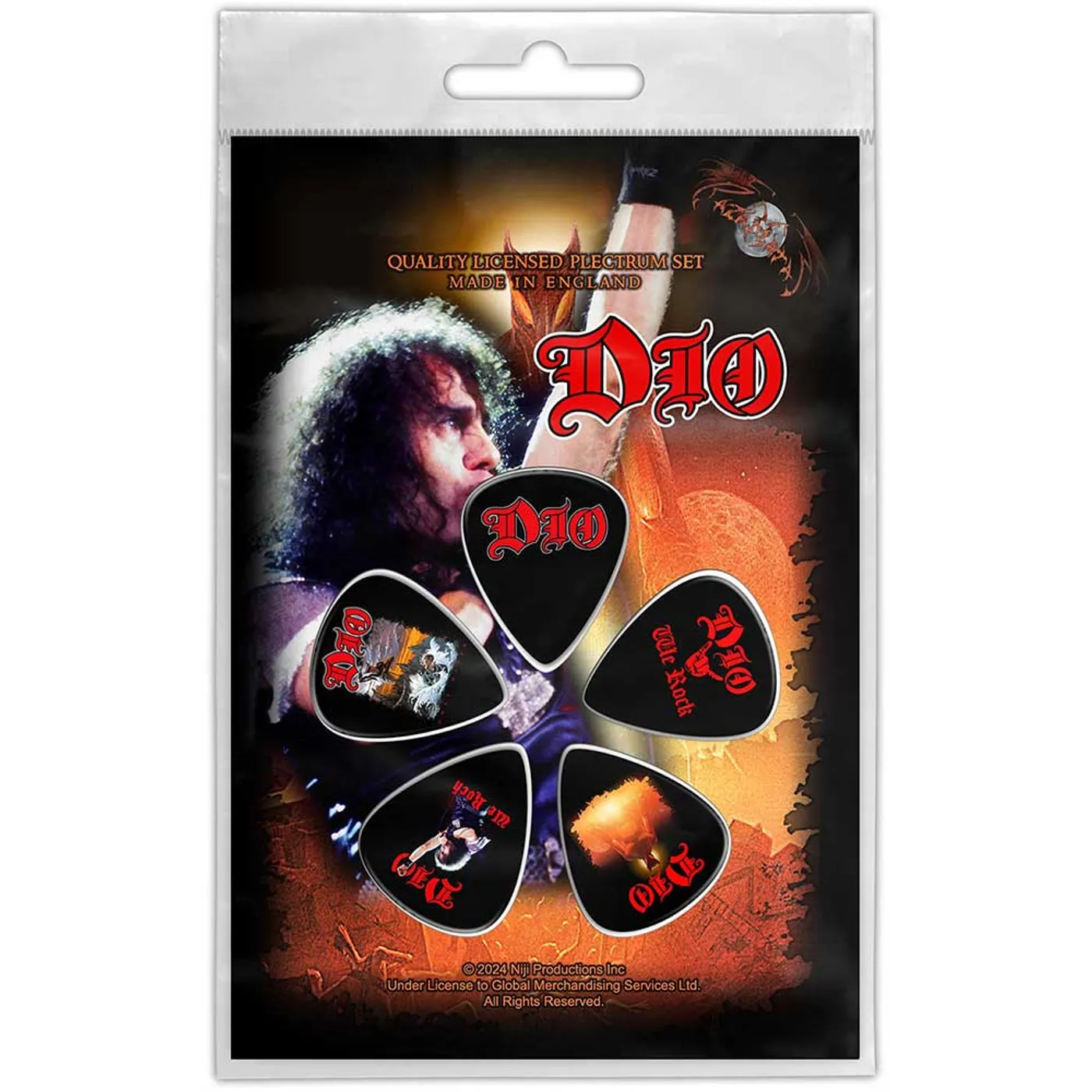 Dio Plectrum - Multi -pack - We Rock