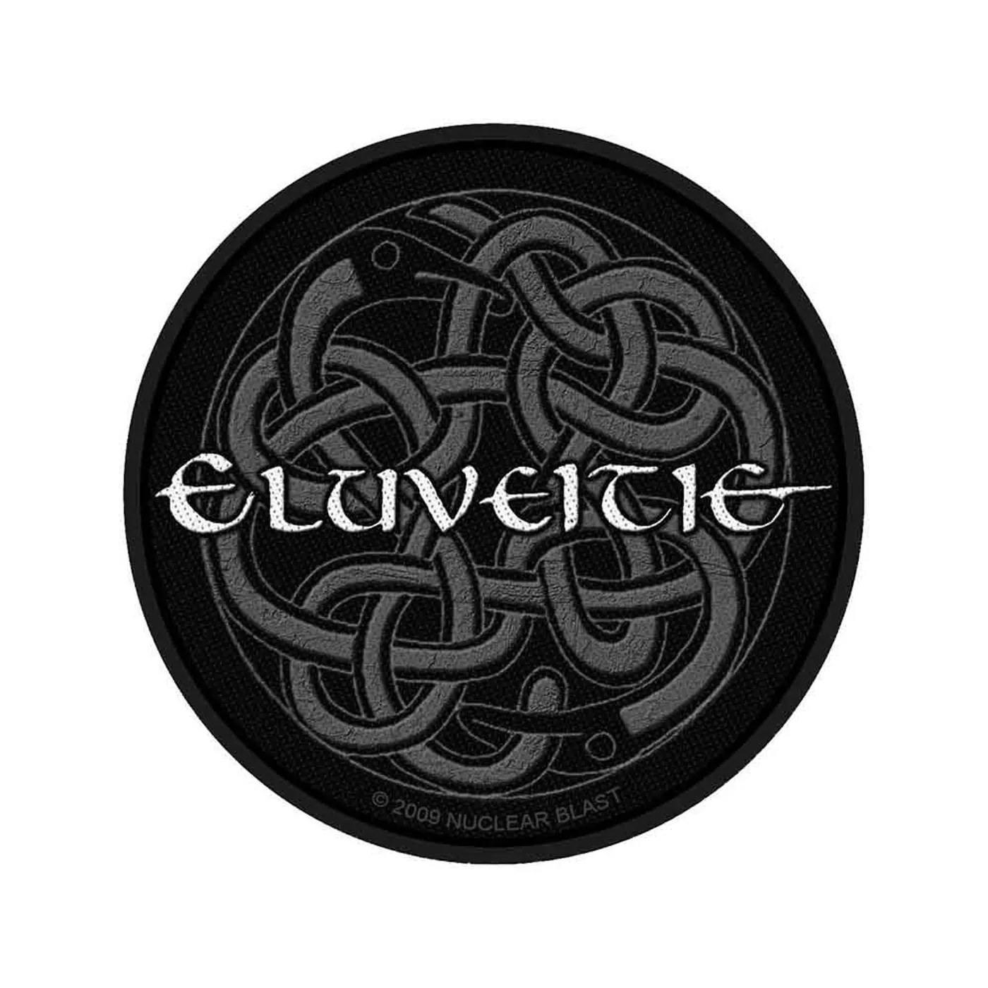 Eluveitie Patches - Woven Sew On - Celtic Knot