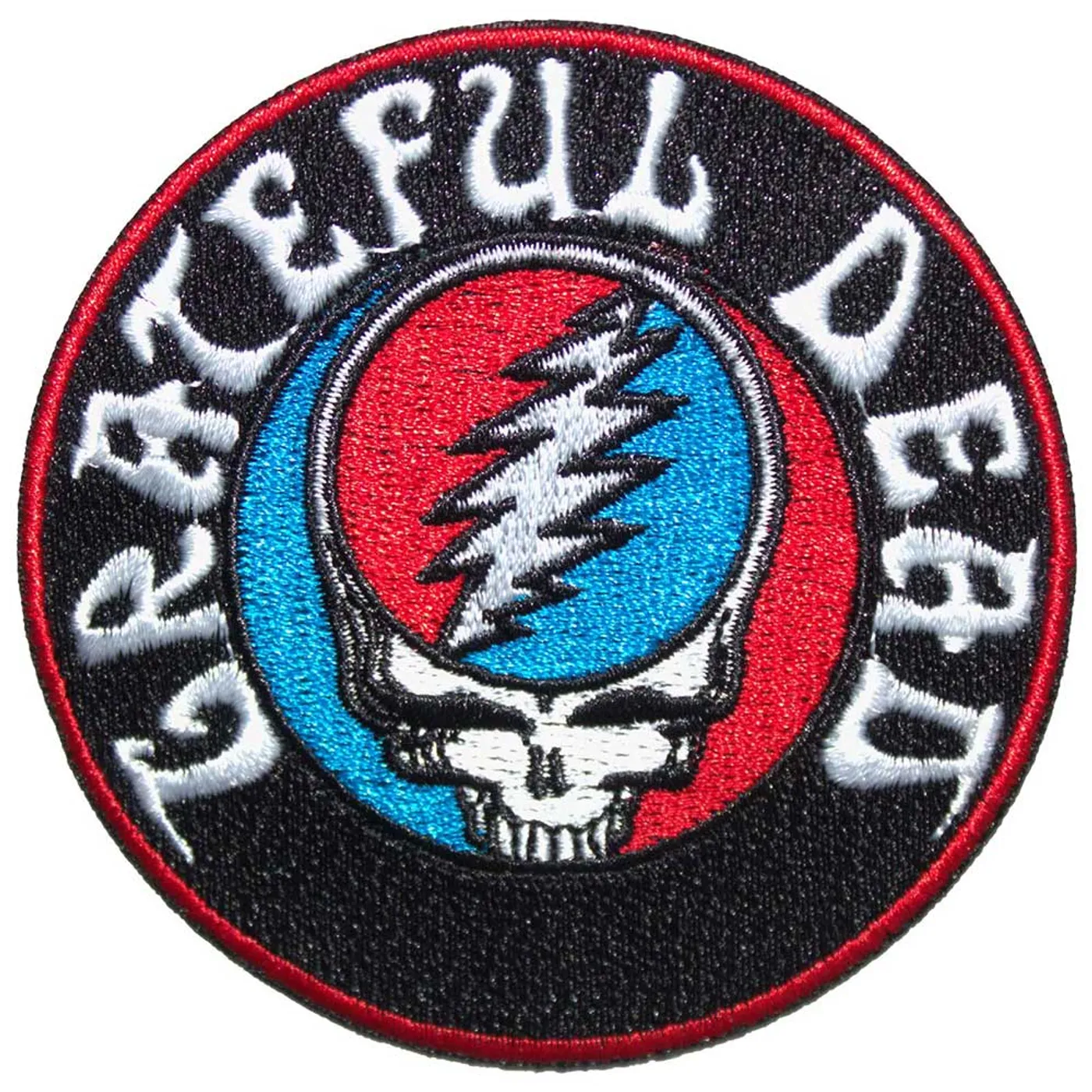 Grateful Dead Patches - Iron On - Steal Your Face Logo