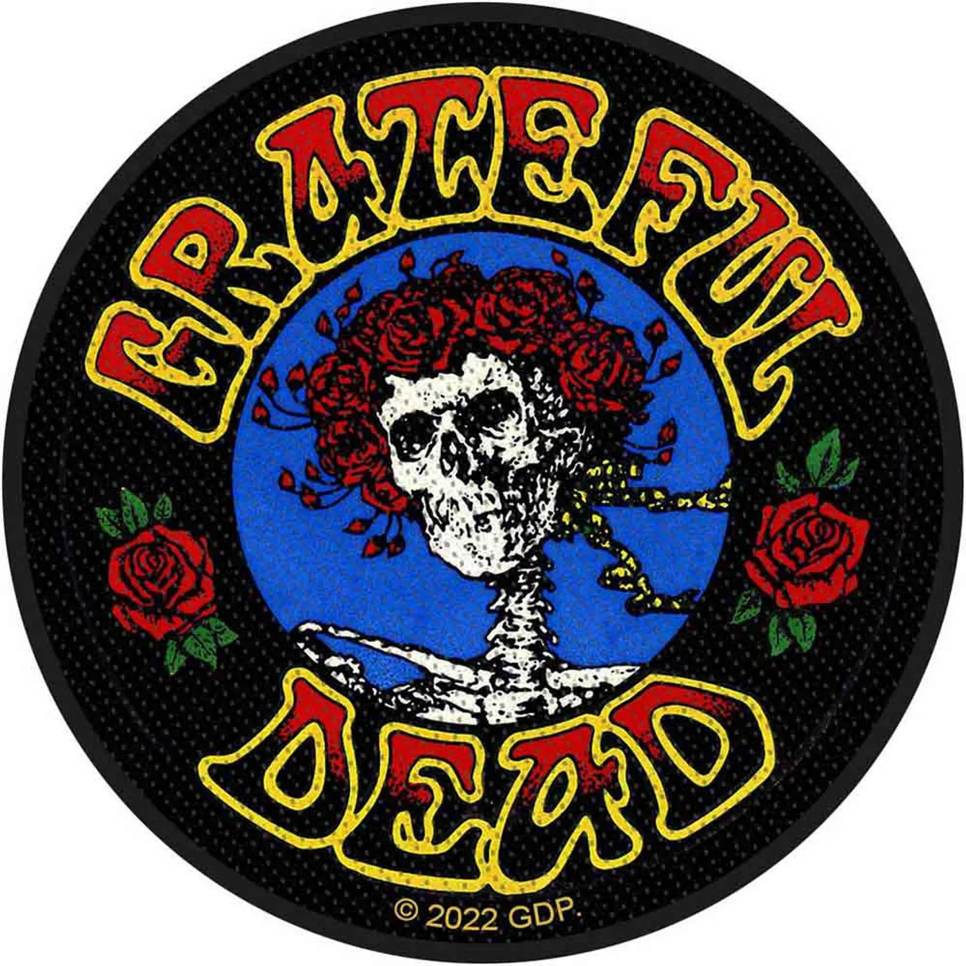 Grateful Dead Patches - Woven Sew On - Vintage Bertha Seal