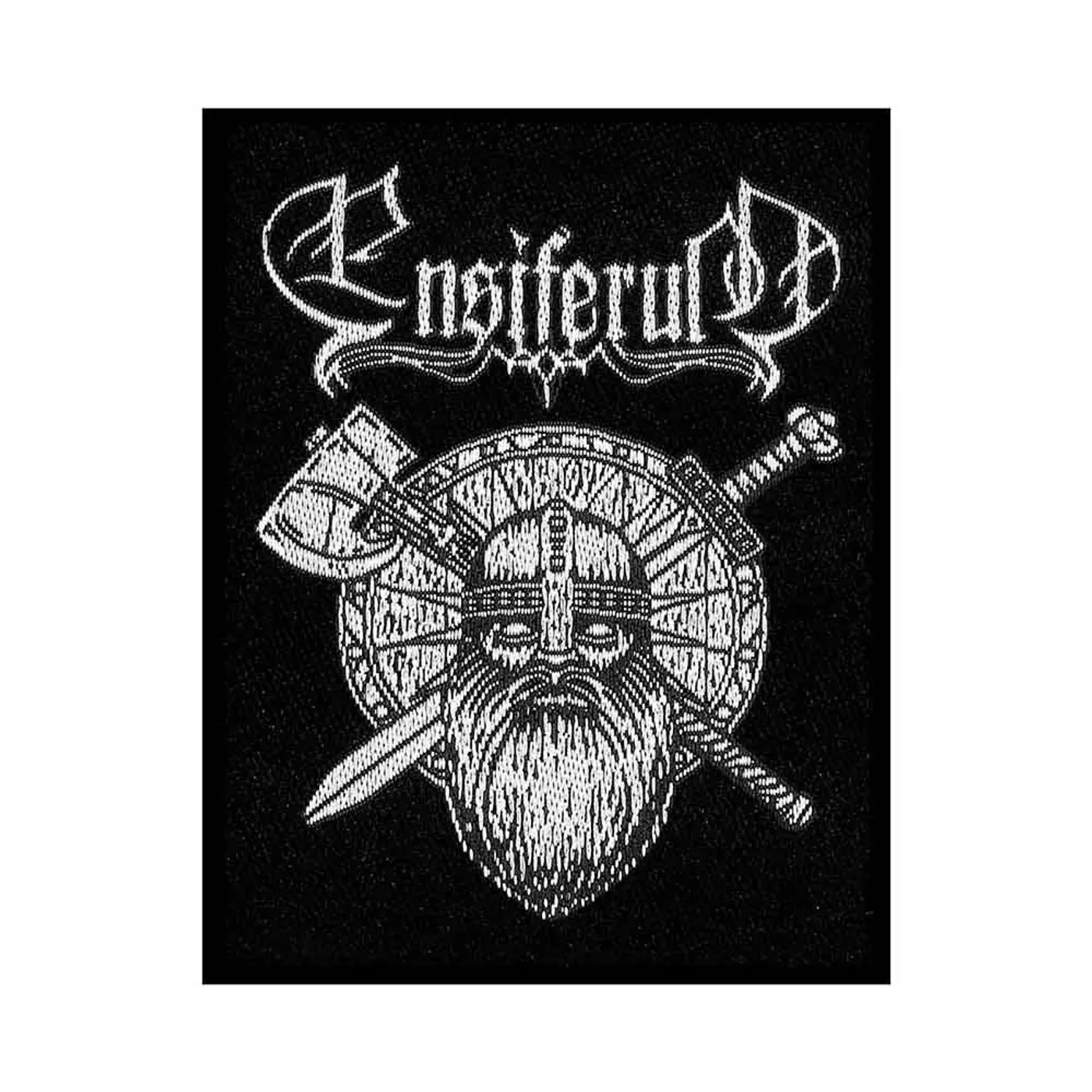Ensiferum Patches - Woven Sew On - Sword & Axe