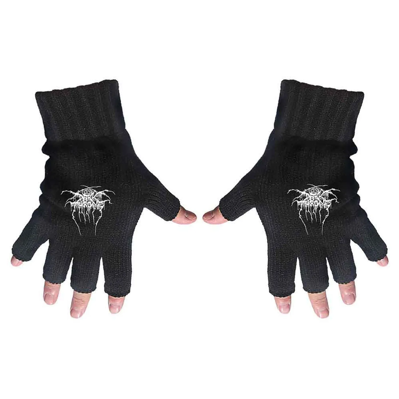 Darkthrone Fingerless Gloves - Logo