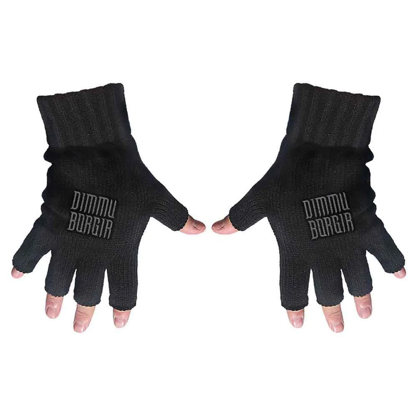 Dimmu Borgir Fingerless Gloves - Logo