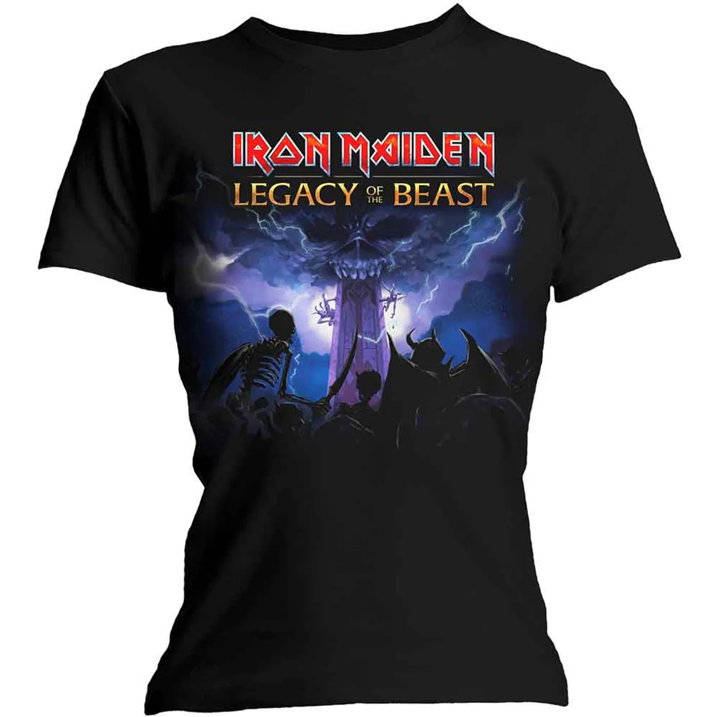 Iron Maiden Woman's T Shirt - Legacy Army Skinny
